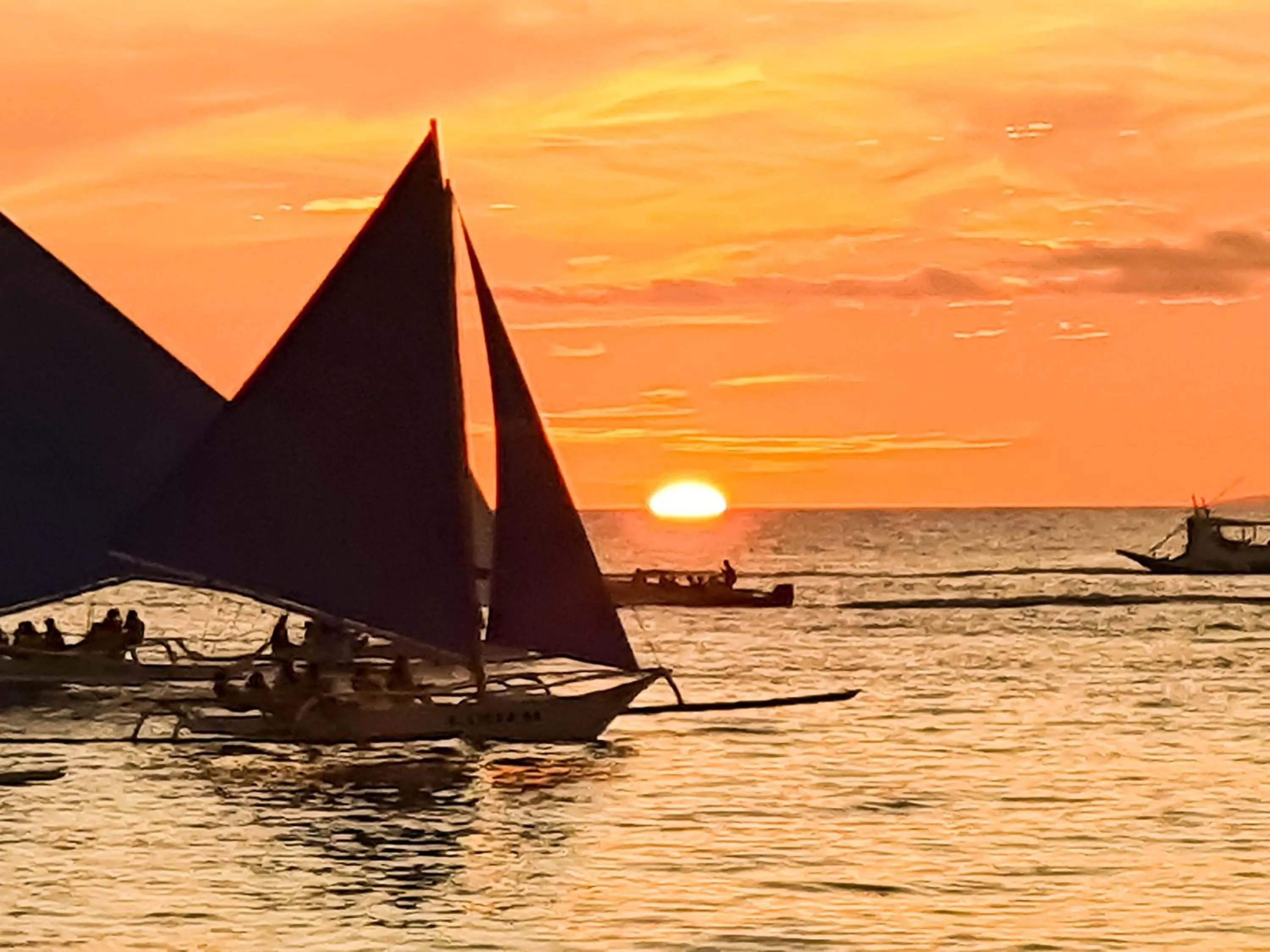 Sunset in Cocoloco Beach Resort