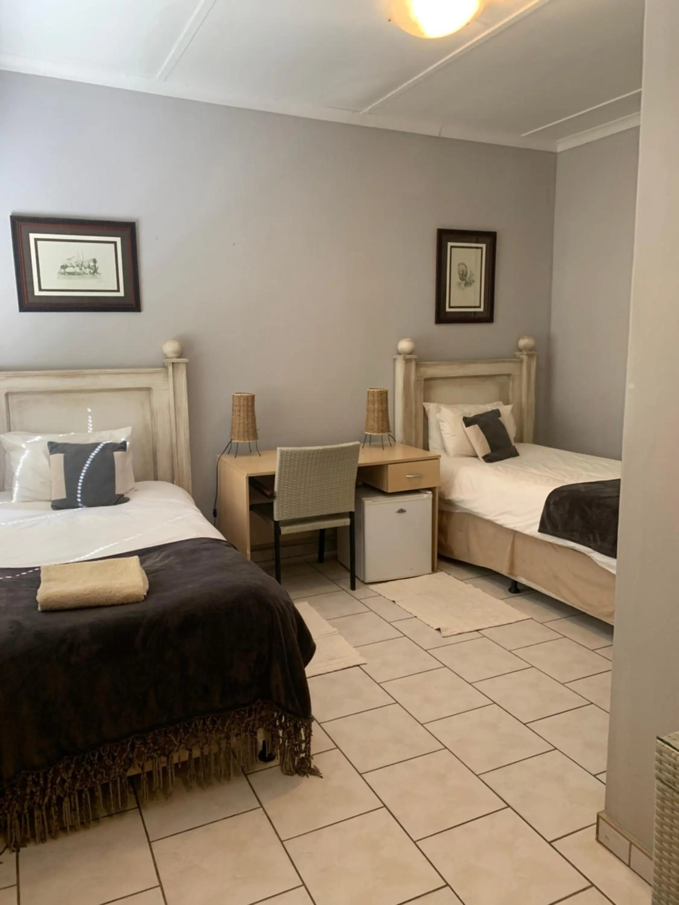 Bed in Hotel Pension Casa Africana