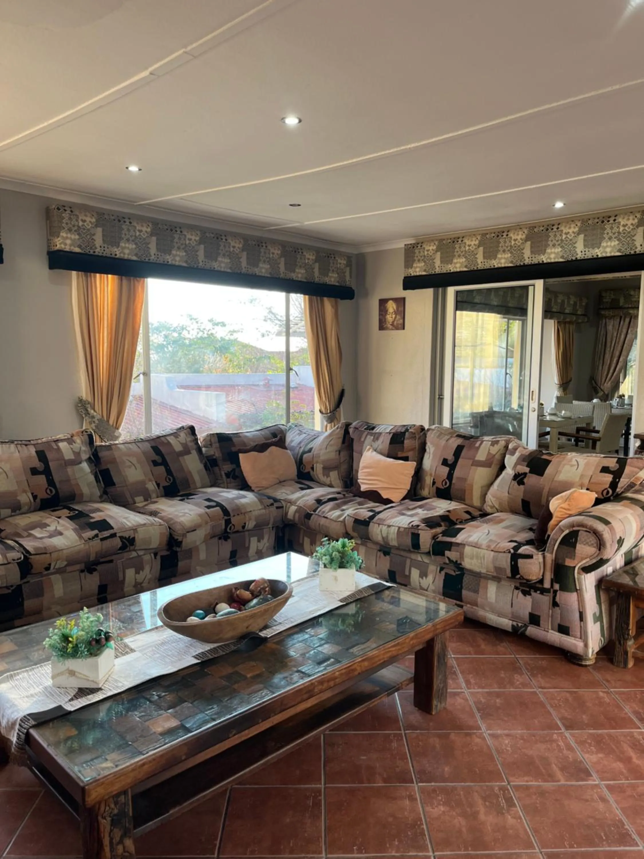 Living room in Hotel Pension Casa Africana