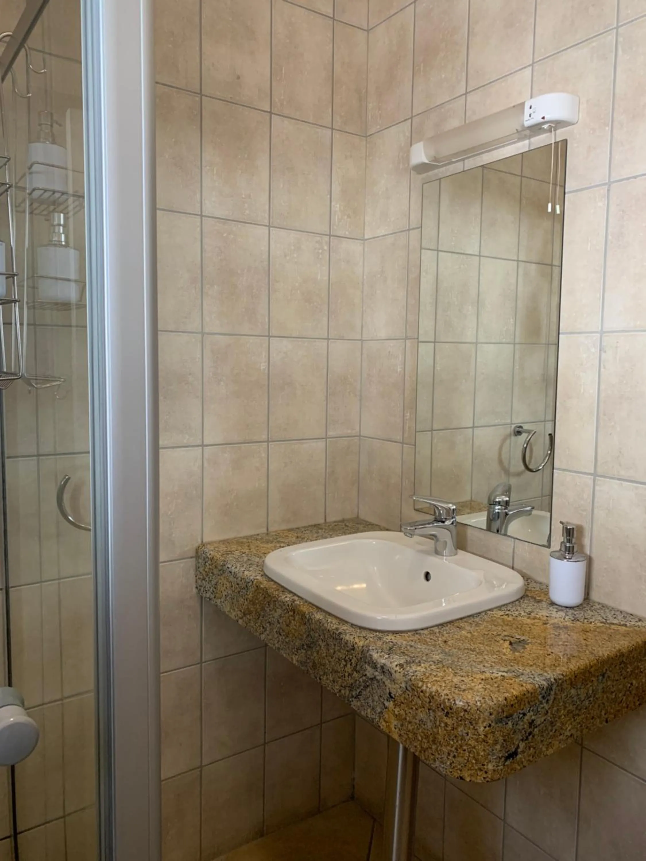 Bathroom in Hotel Pension Casa Africana