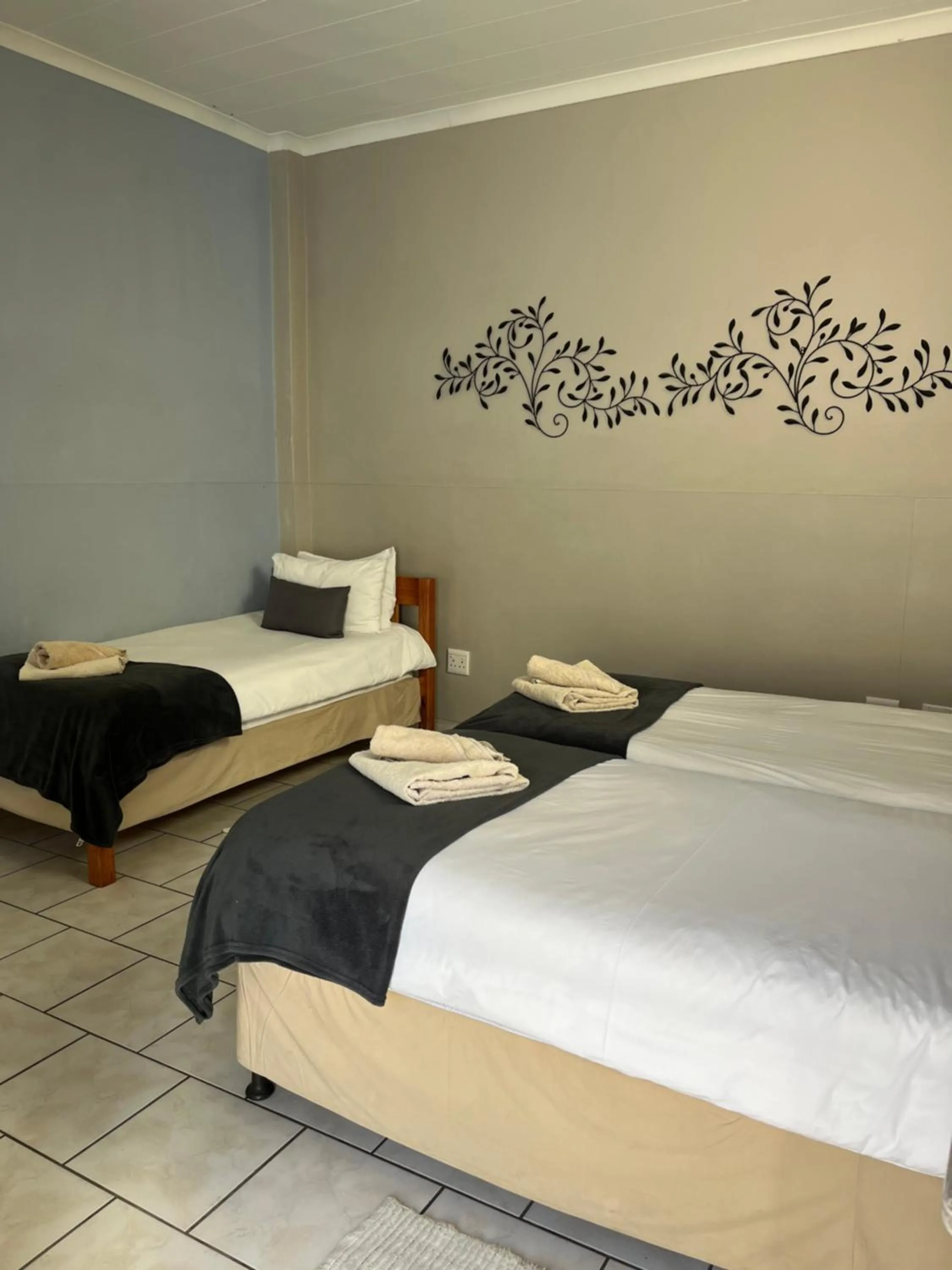 Bed in Hotel Pension Casa Africana