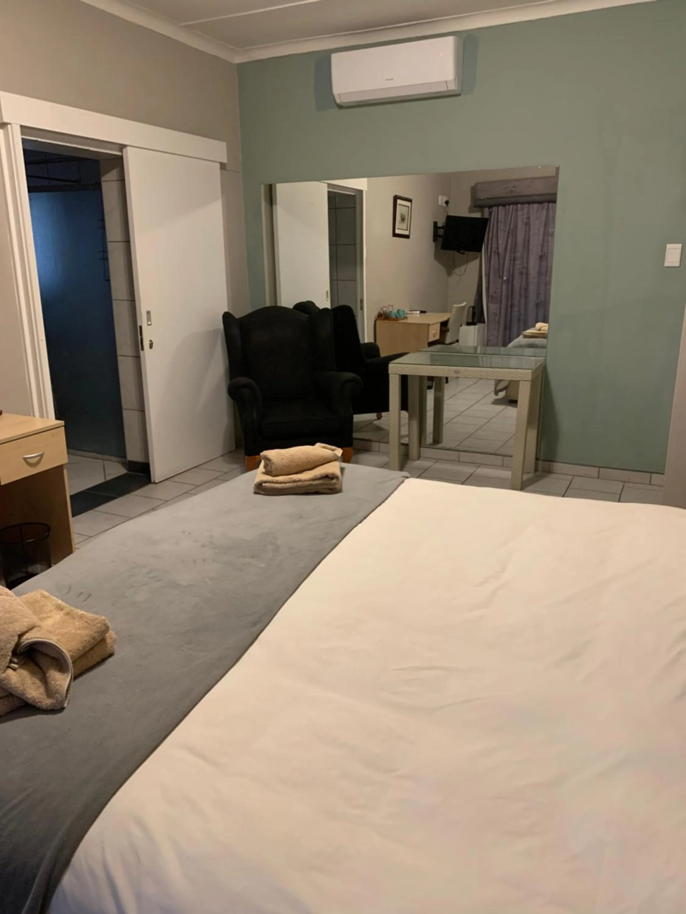 Bed in Hotel Pension Casa Africana