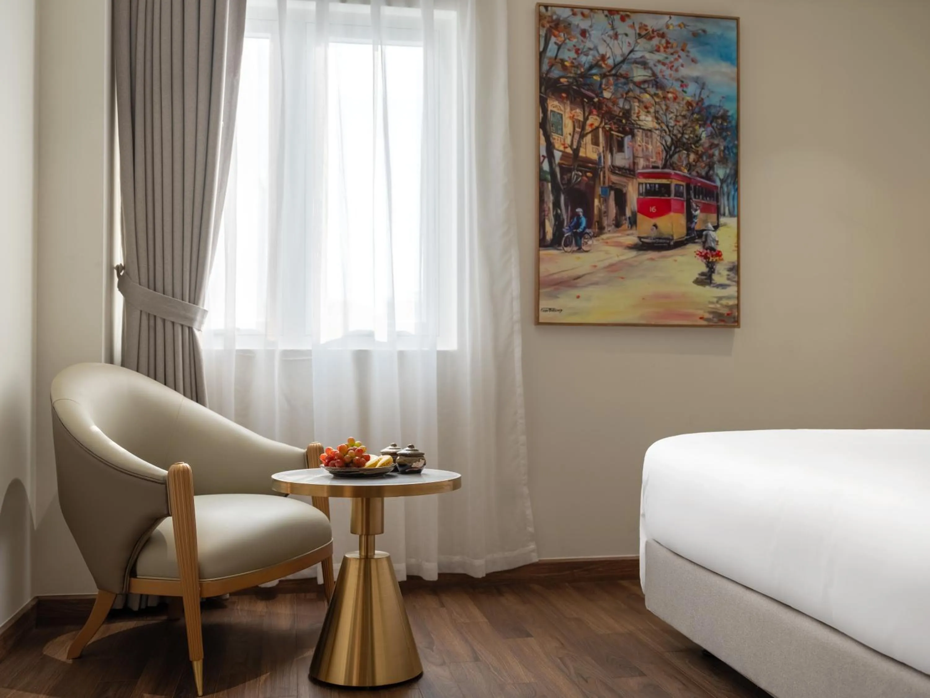 Seating area, Bed in L'Signature Hotel & Spa