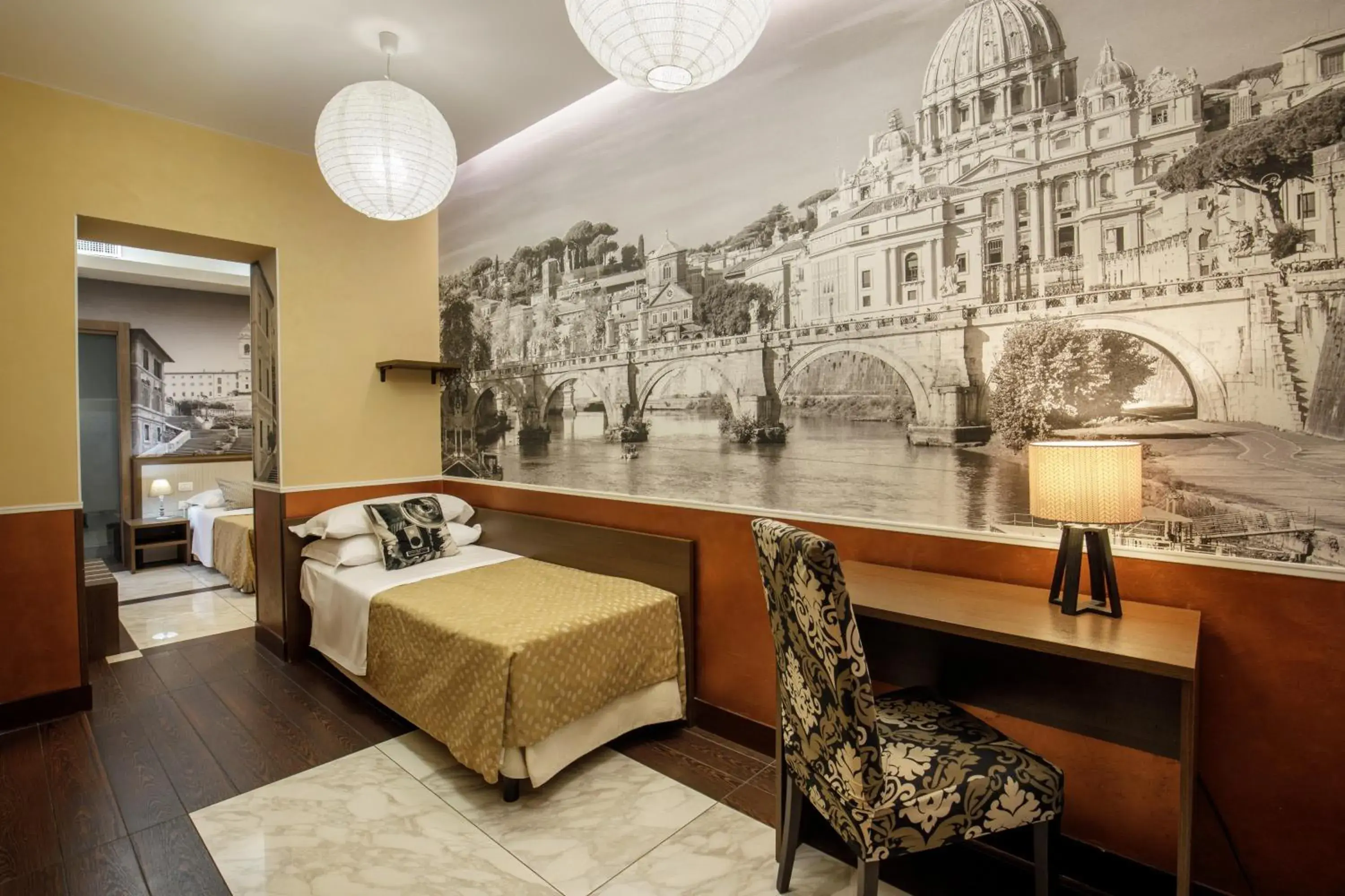 Quadruple Room with Balcony in Corso Grand Suite Quadruple Room with Balcony in Corso Grand Suite