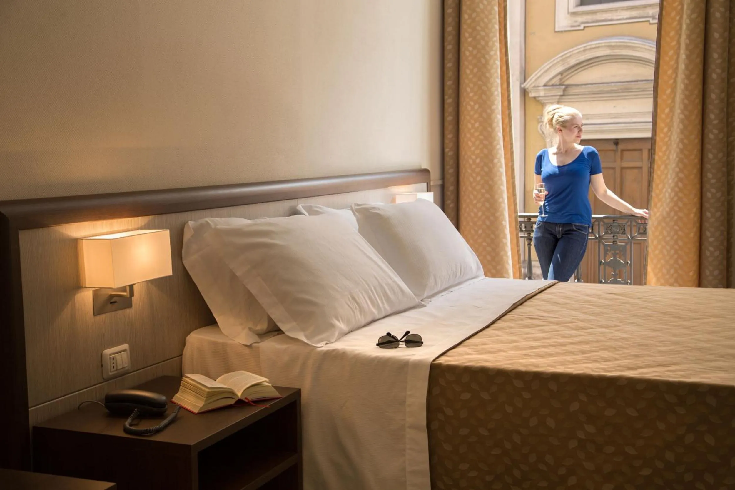 Bed in Corso Grand Suite