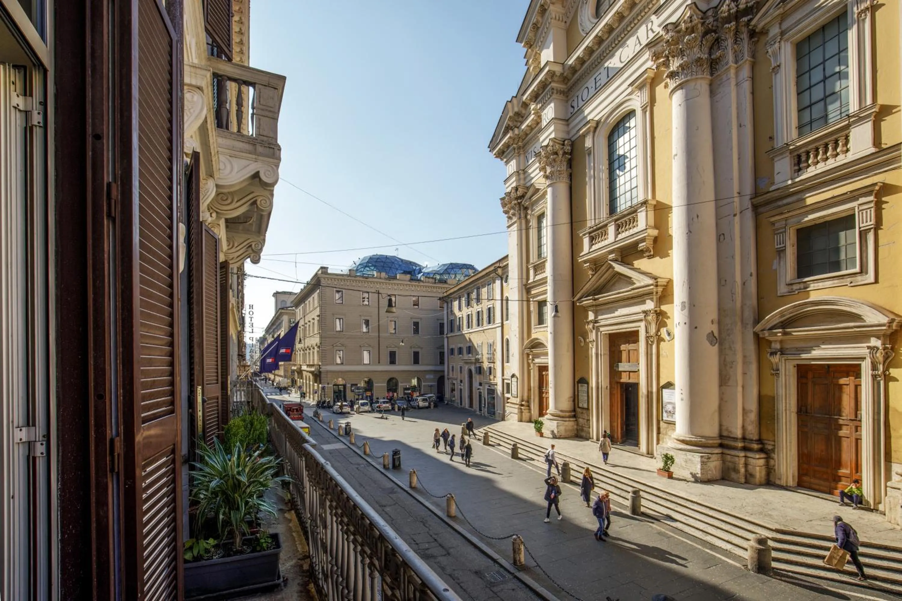 Balcony/Terrace in Corso Grand Suite