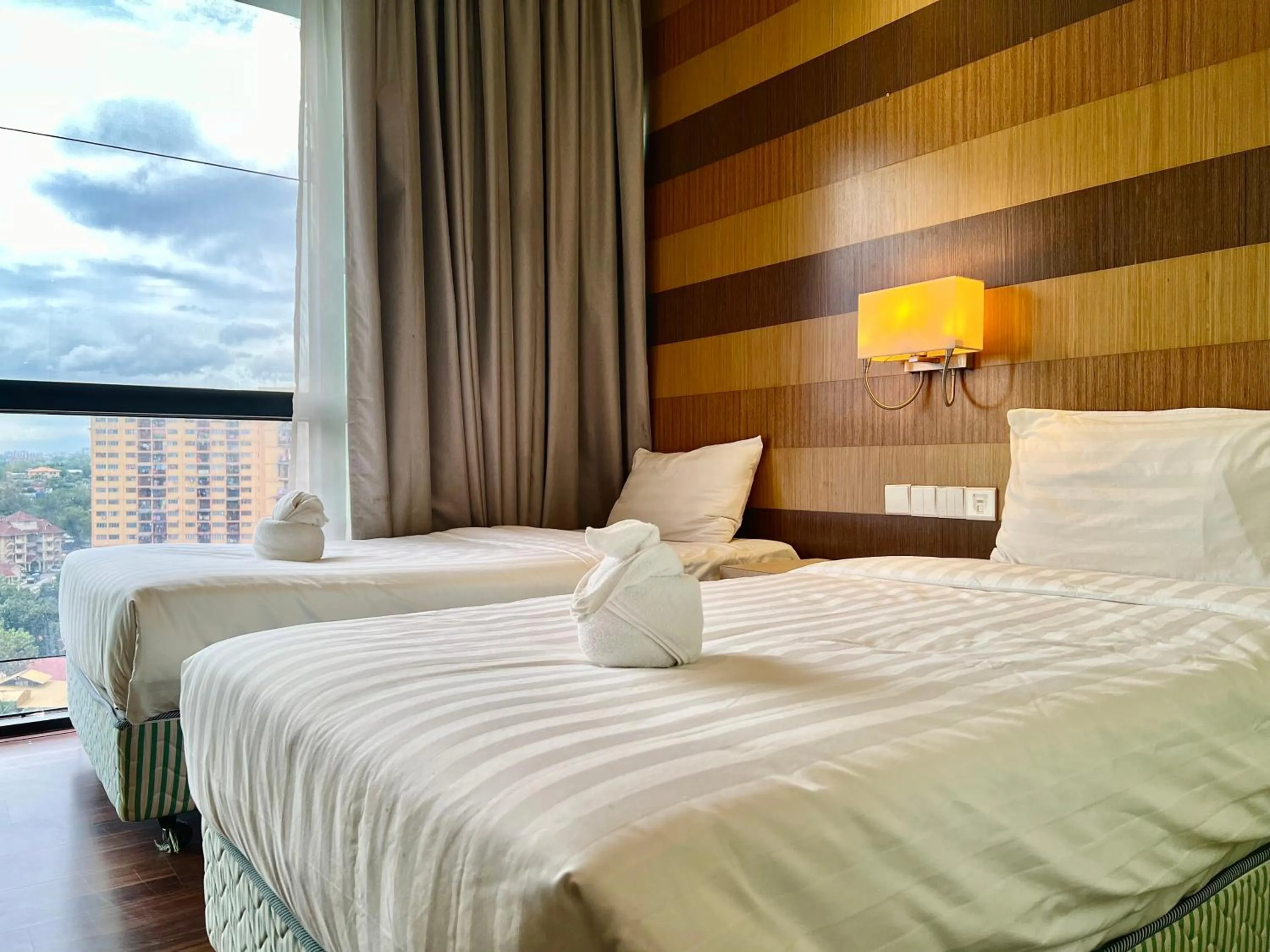 Bed in Infini Suites@ D'Majestic Place Kuala Lumpur