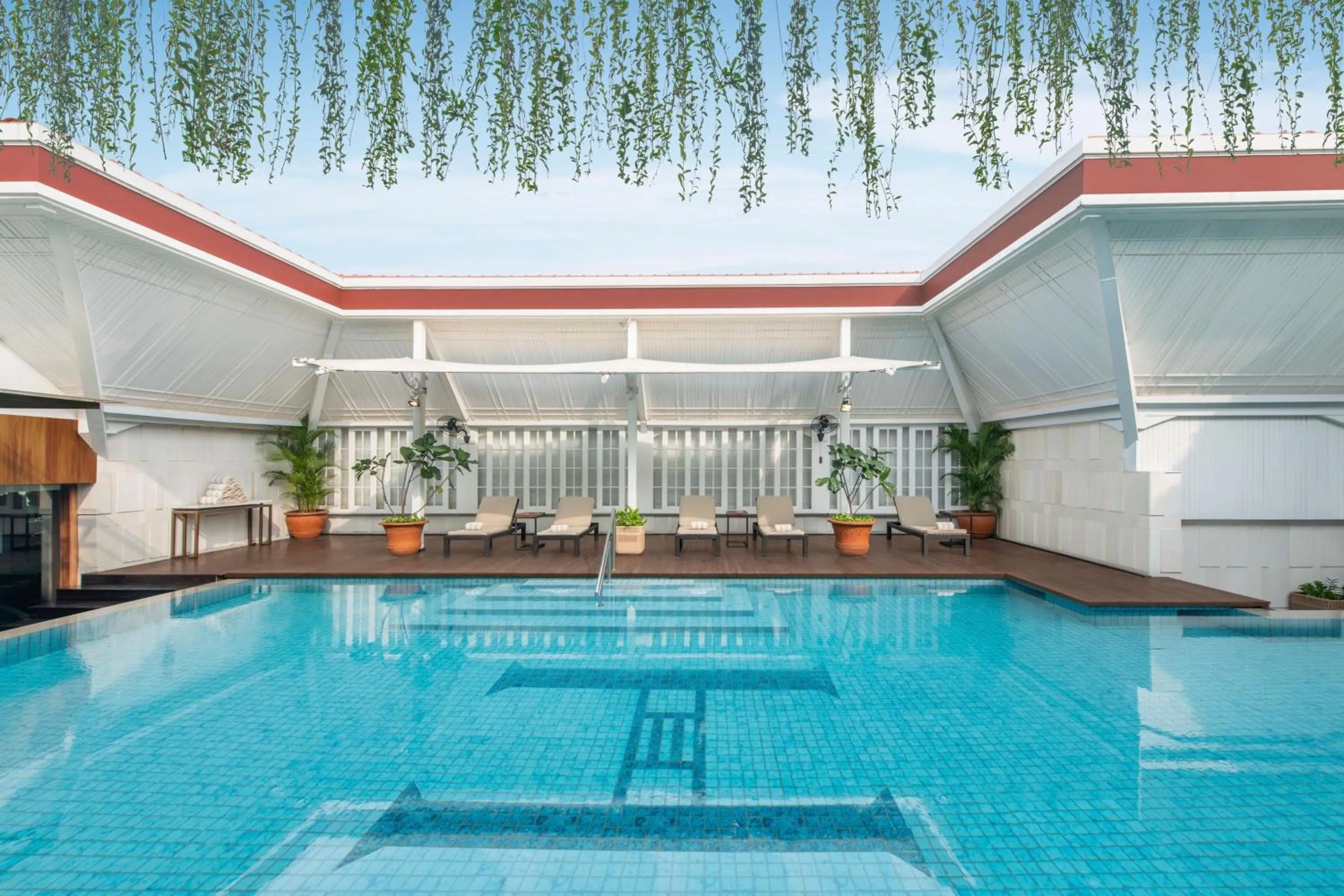 Swimming pool in The Hermitage, A Tribute Portfolio Hotel, Jakarta