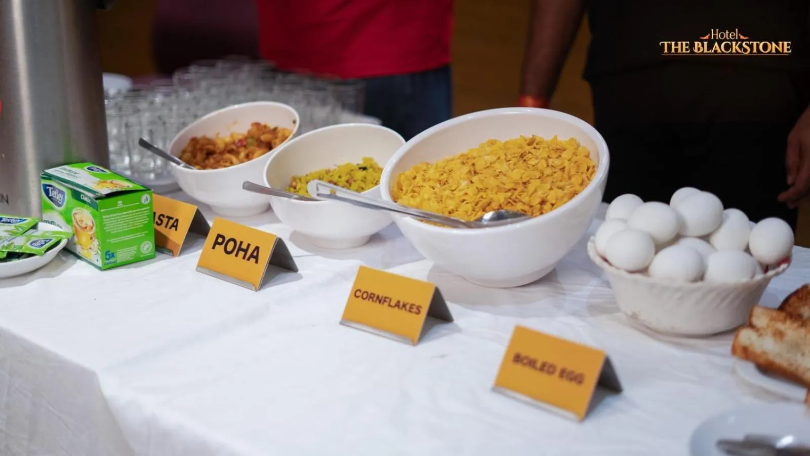 Buffet breakfast in Hotel The Black Stone