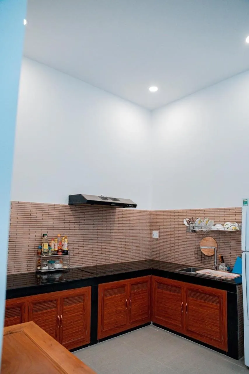 Kitchen or kitchenette in Hoàng Villa