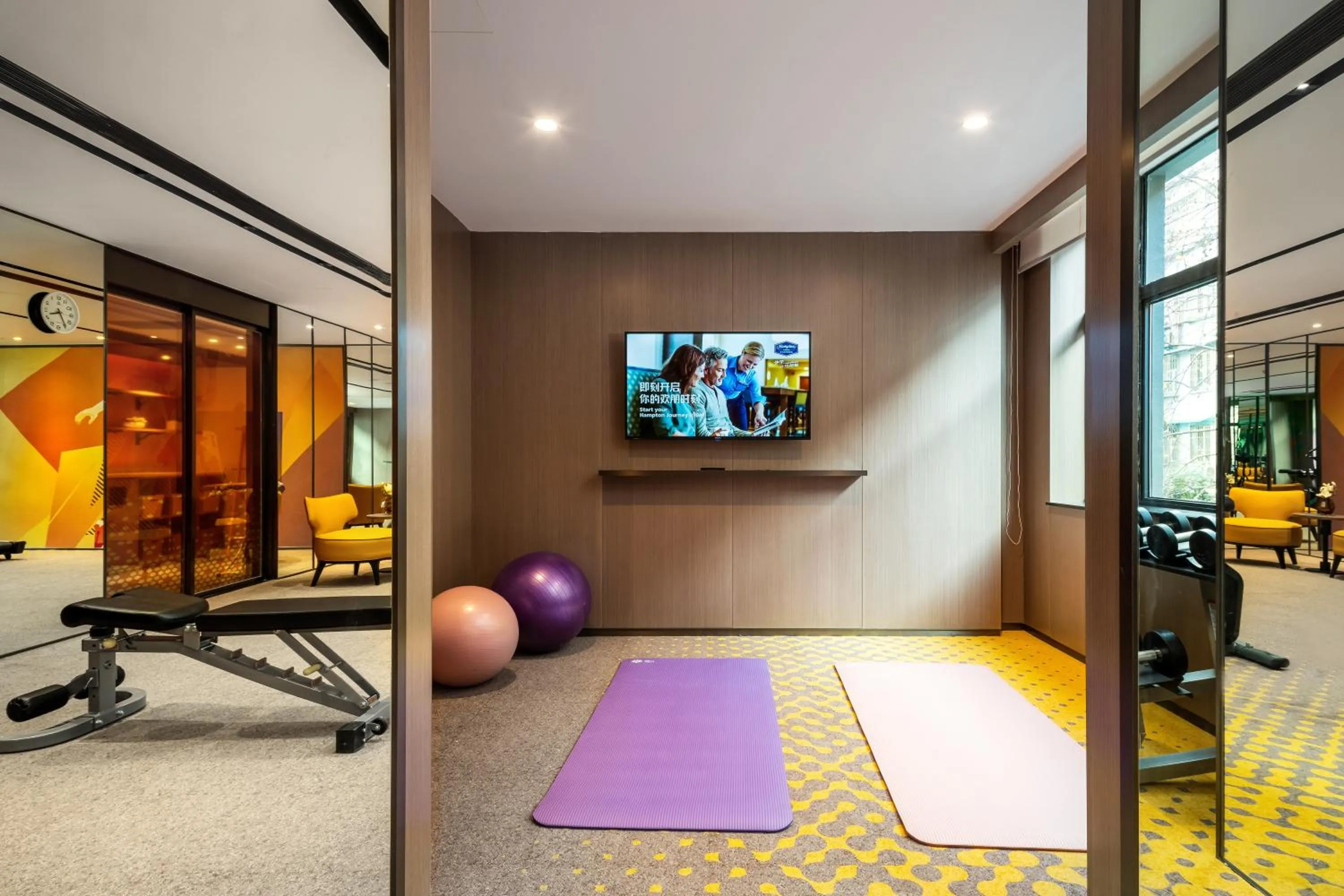 Fitness centre/facilities in Hampton by Hilton Hangzhou West Lake