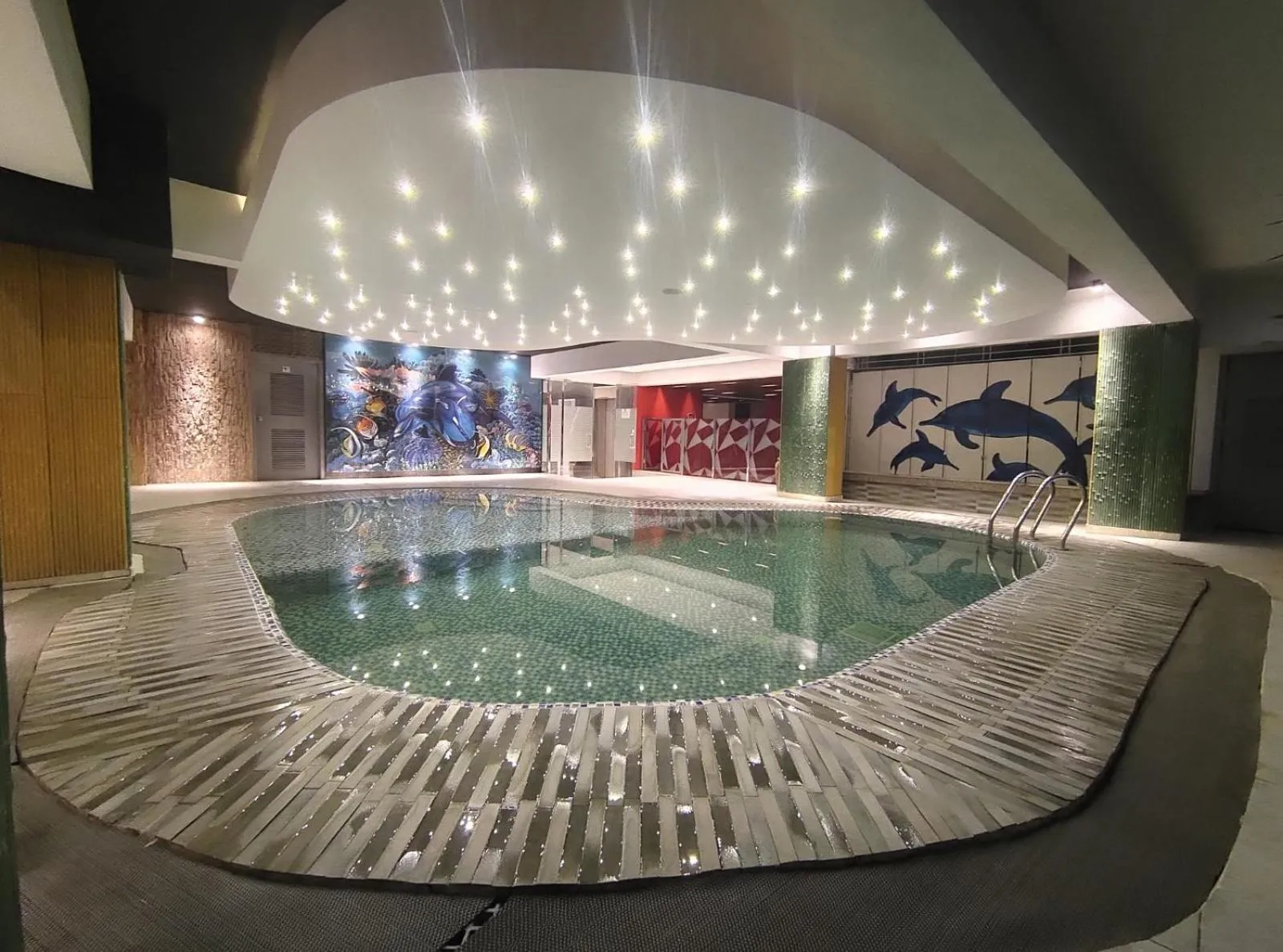 Swimming pool in Royal Pearl Suites