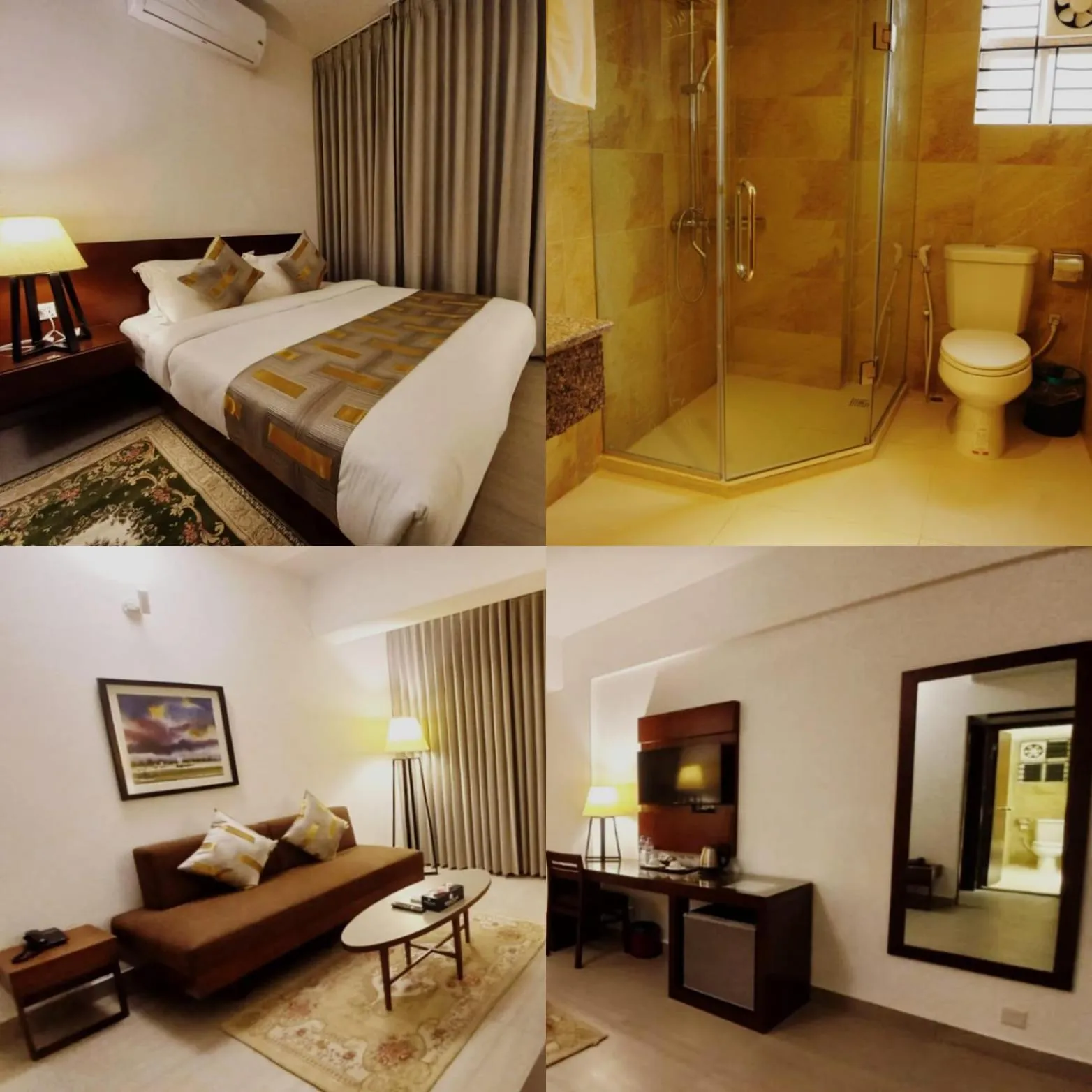 Photo of the whole room, Bed in Royal Pearl Suites