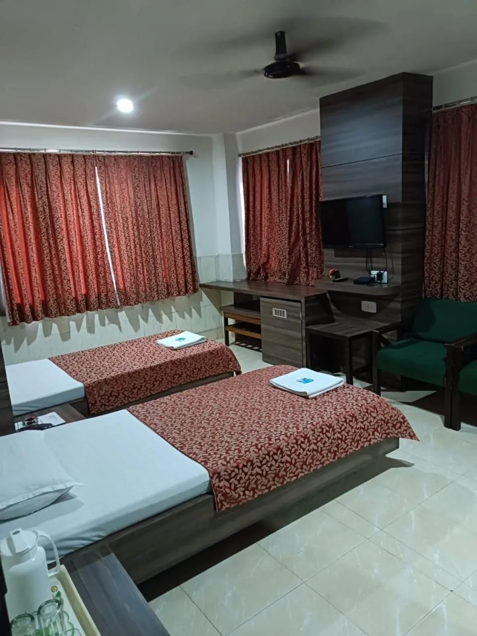 Bedroom, Bed in Hotel Orchid