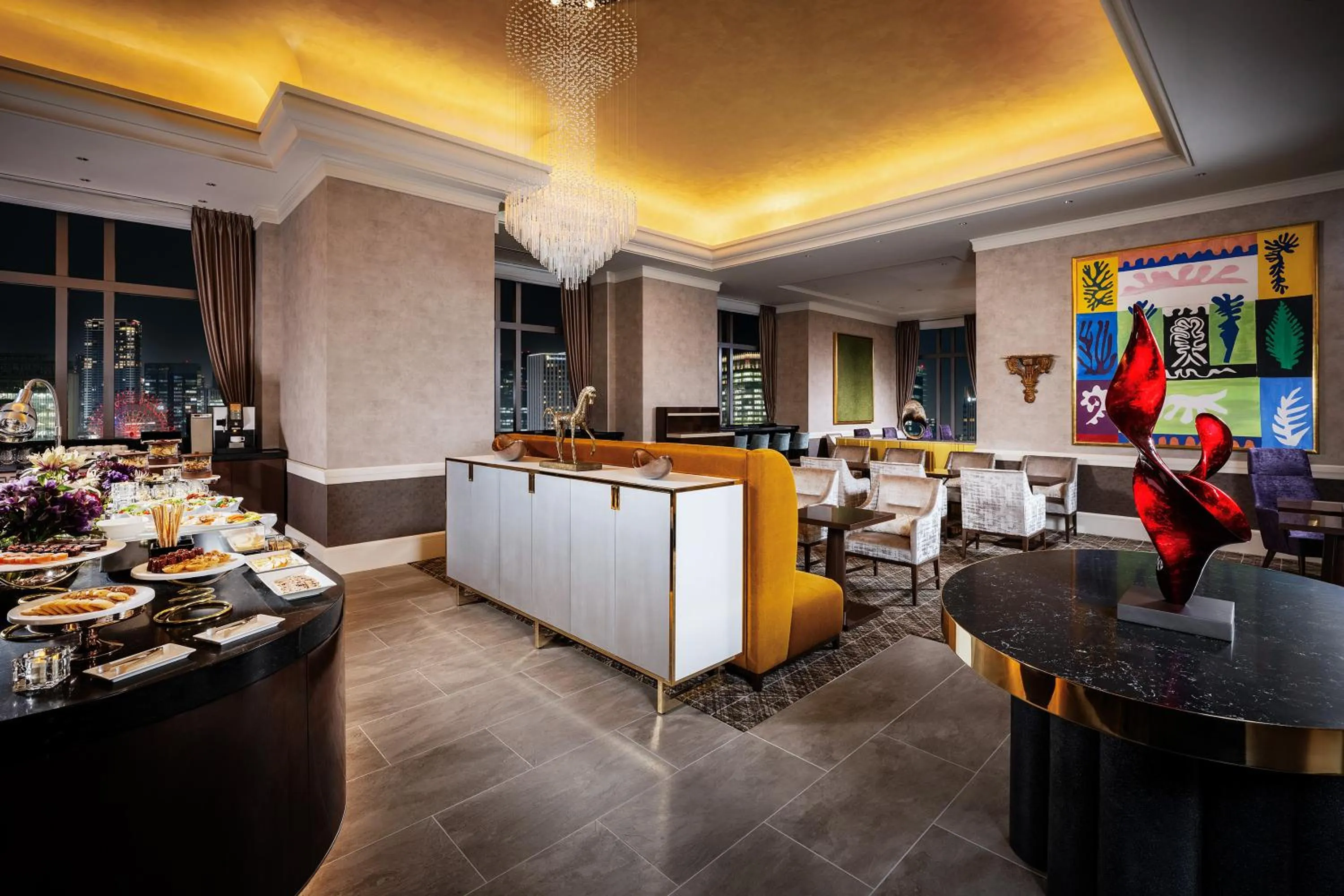 Lounge or bar in Hotel Hankyu International