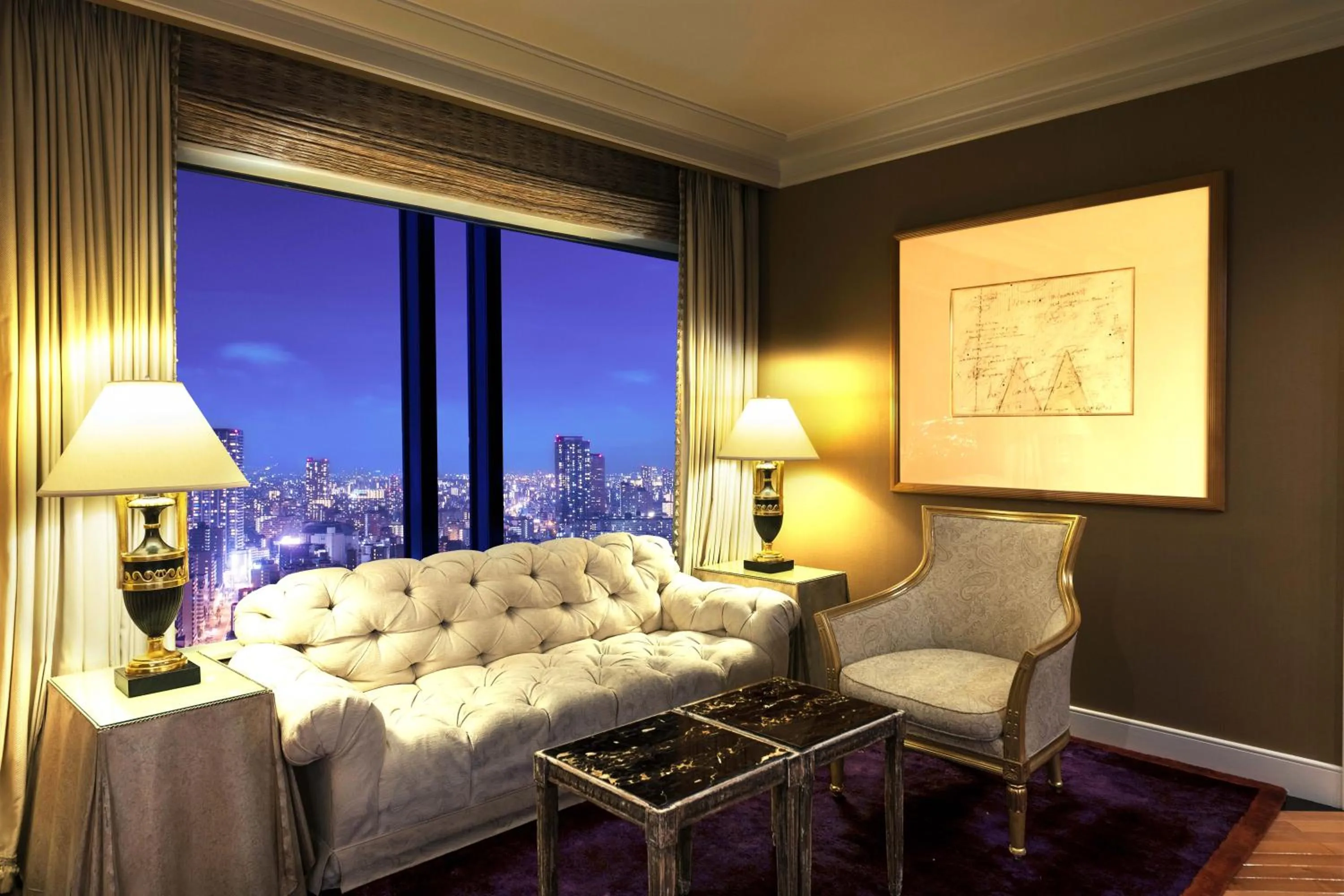 Living room in Hotel Hankyu International