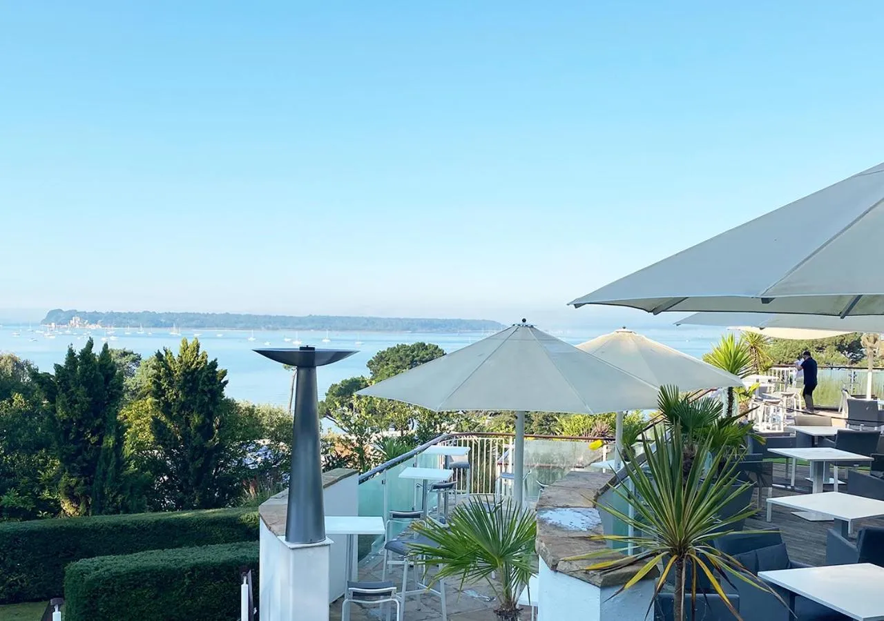 Patio in Harbour Heights Hotel