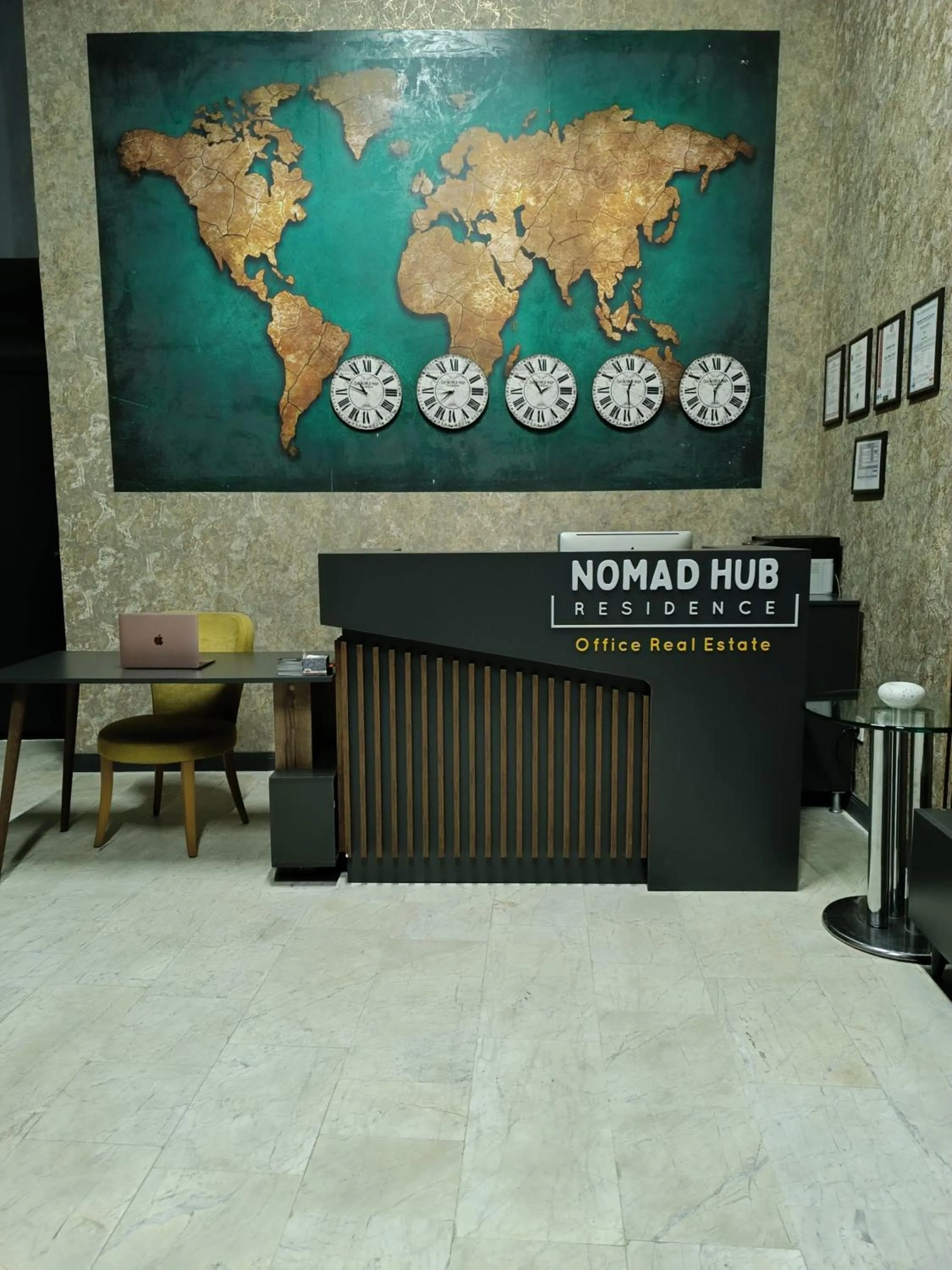 Lobby or reception in Nomad Hub Istanbul Residence