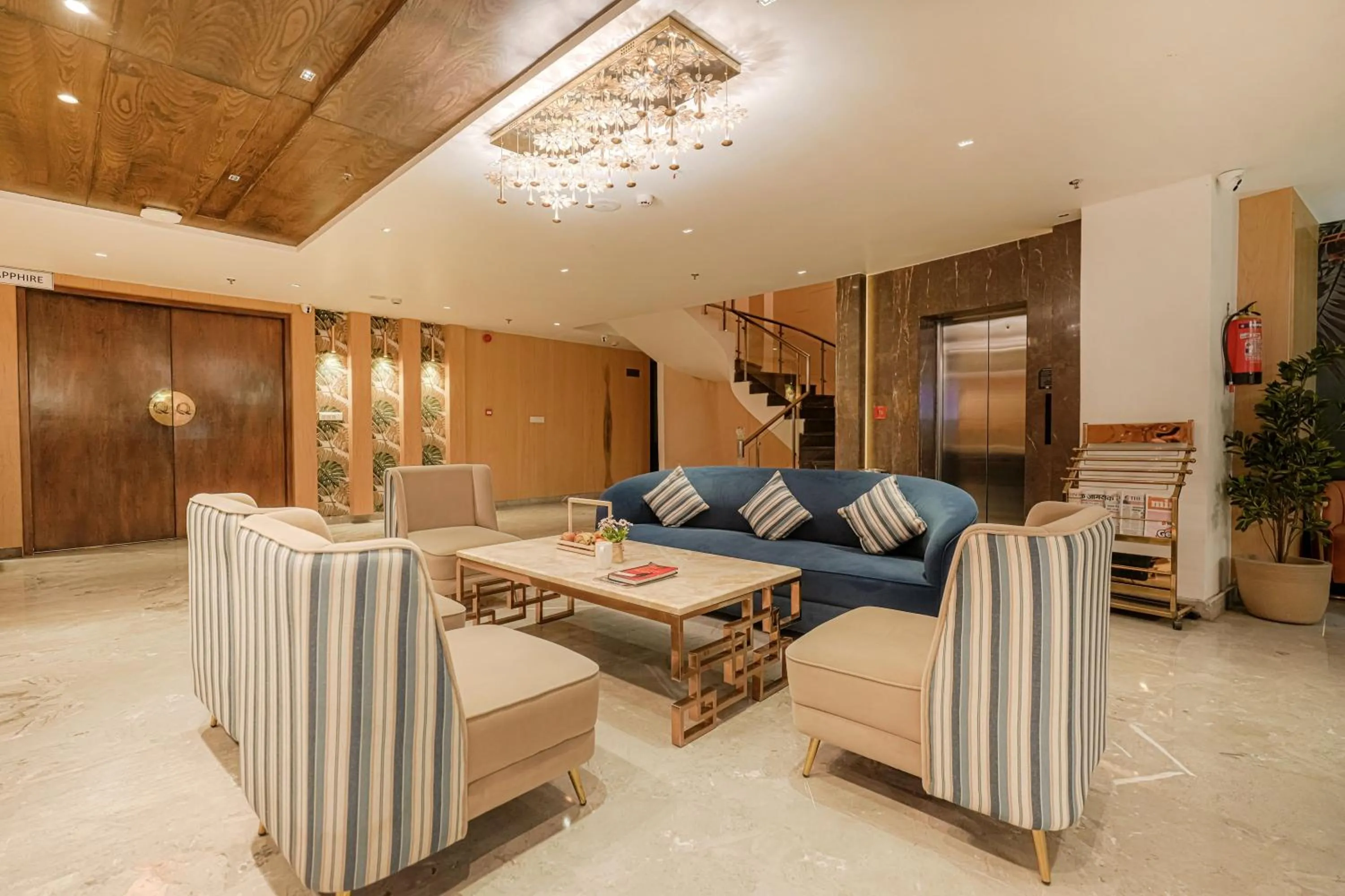 Lobby or reception in Quality Inn Elite Levelup Boutique