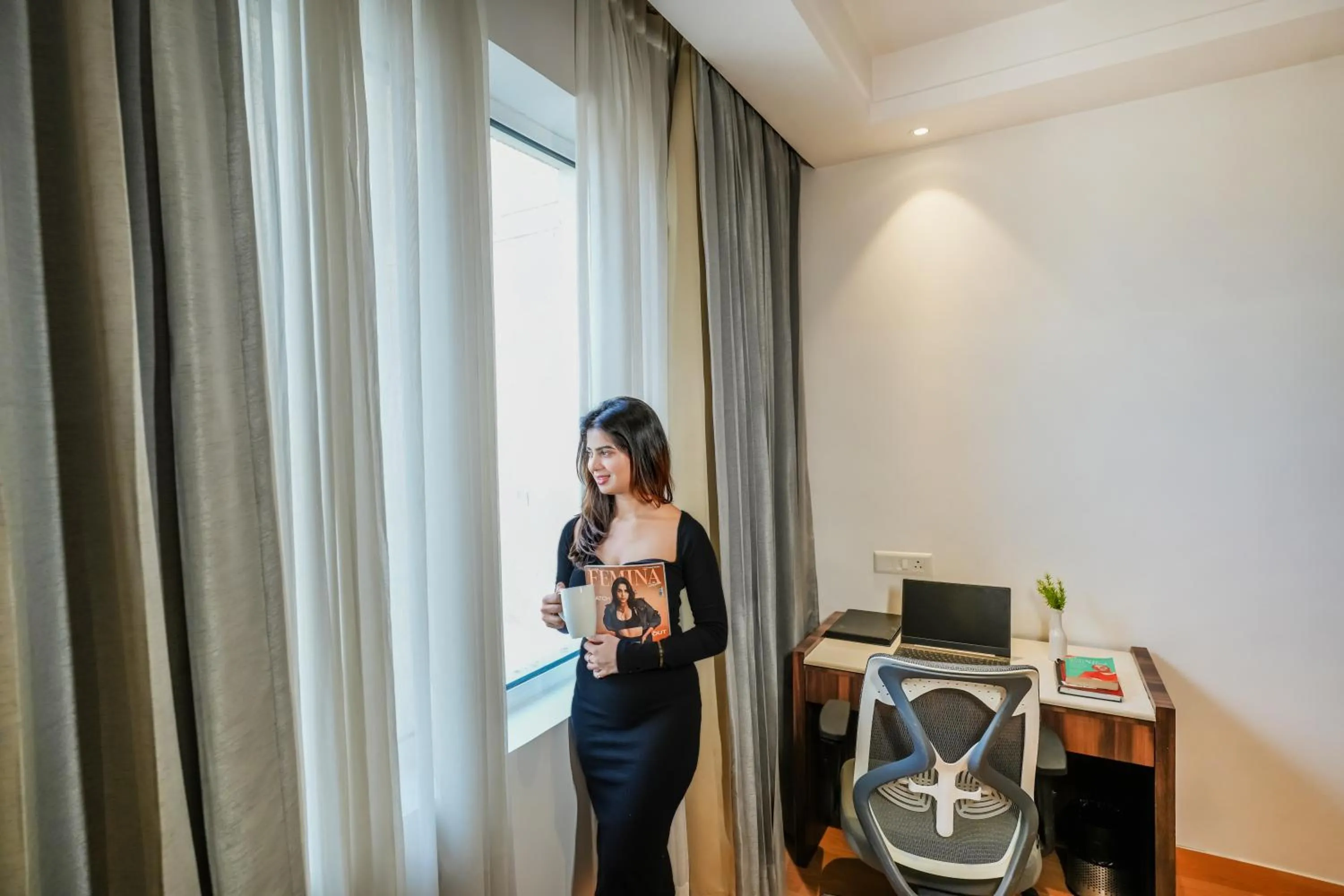 Bedroom in Quality Inn Elite Levelup Boutique