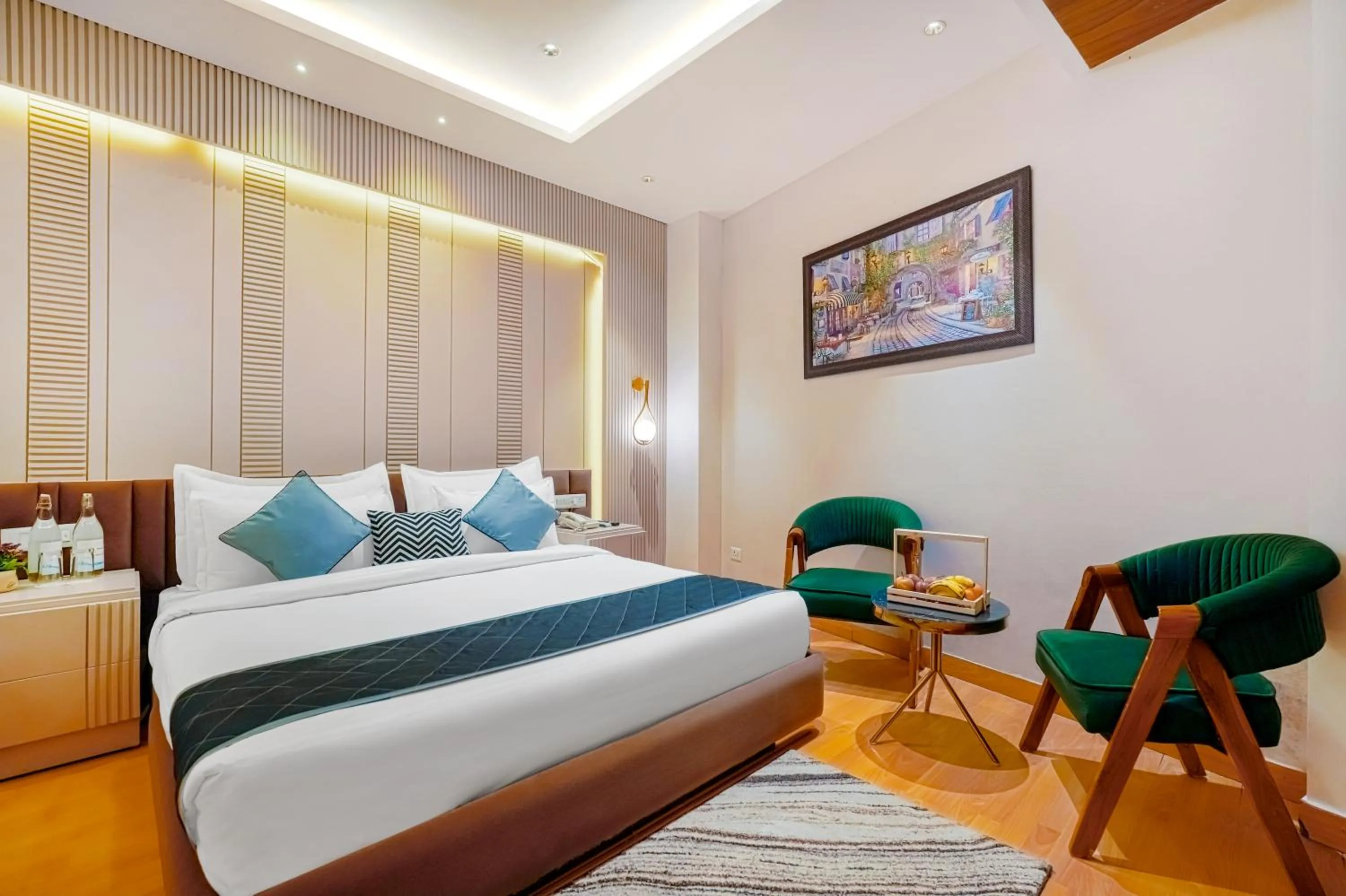 Seating area in Quality Inn Elite Levelup Boutique