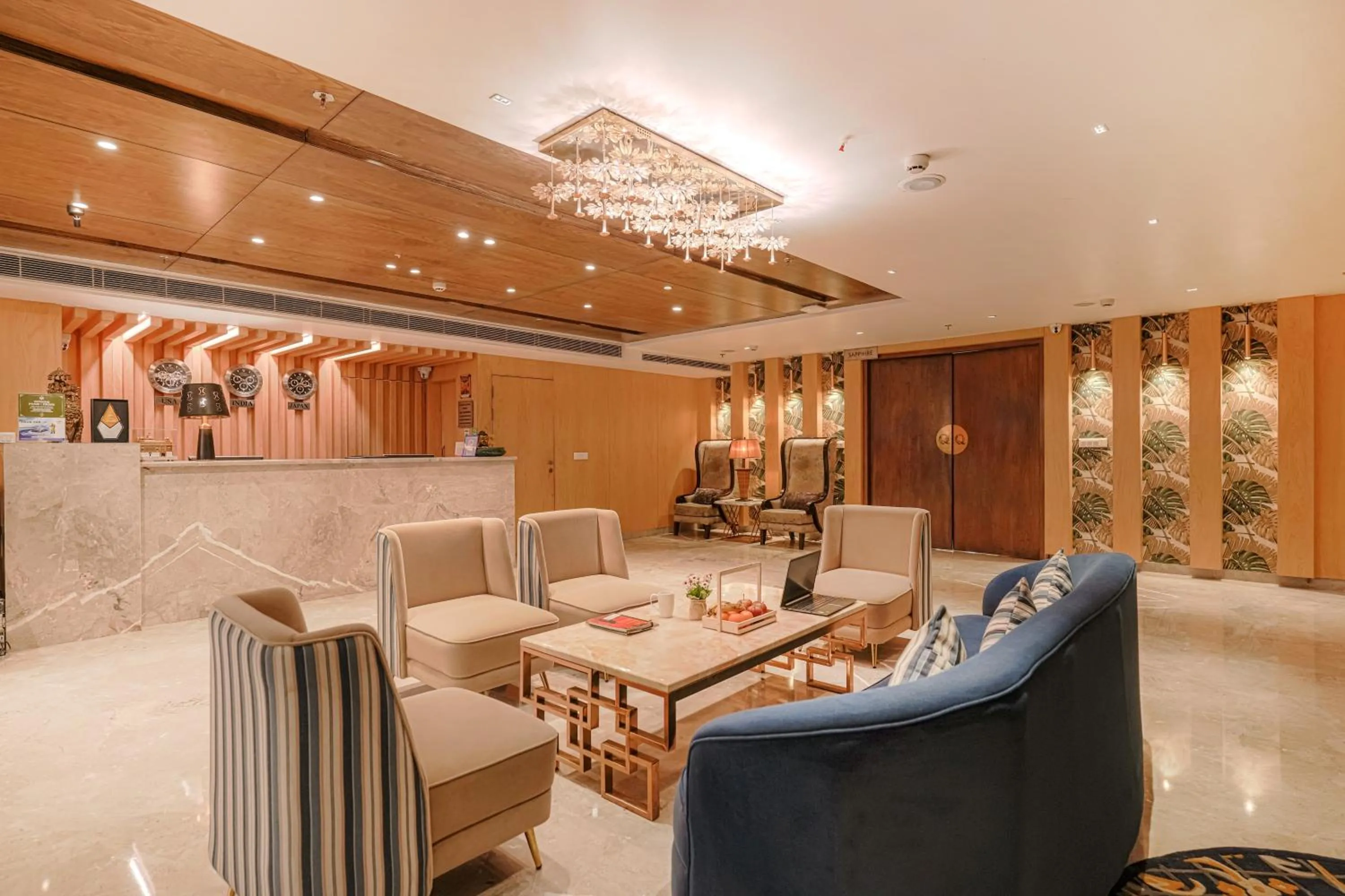 Lobby or reception in Quality Inn Elite Levelup Boutique