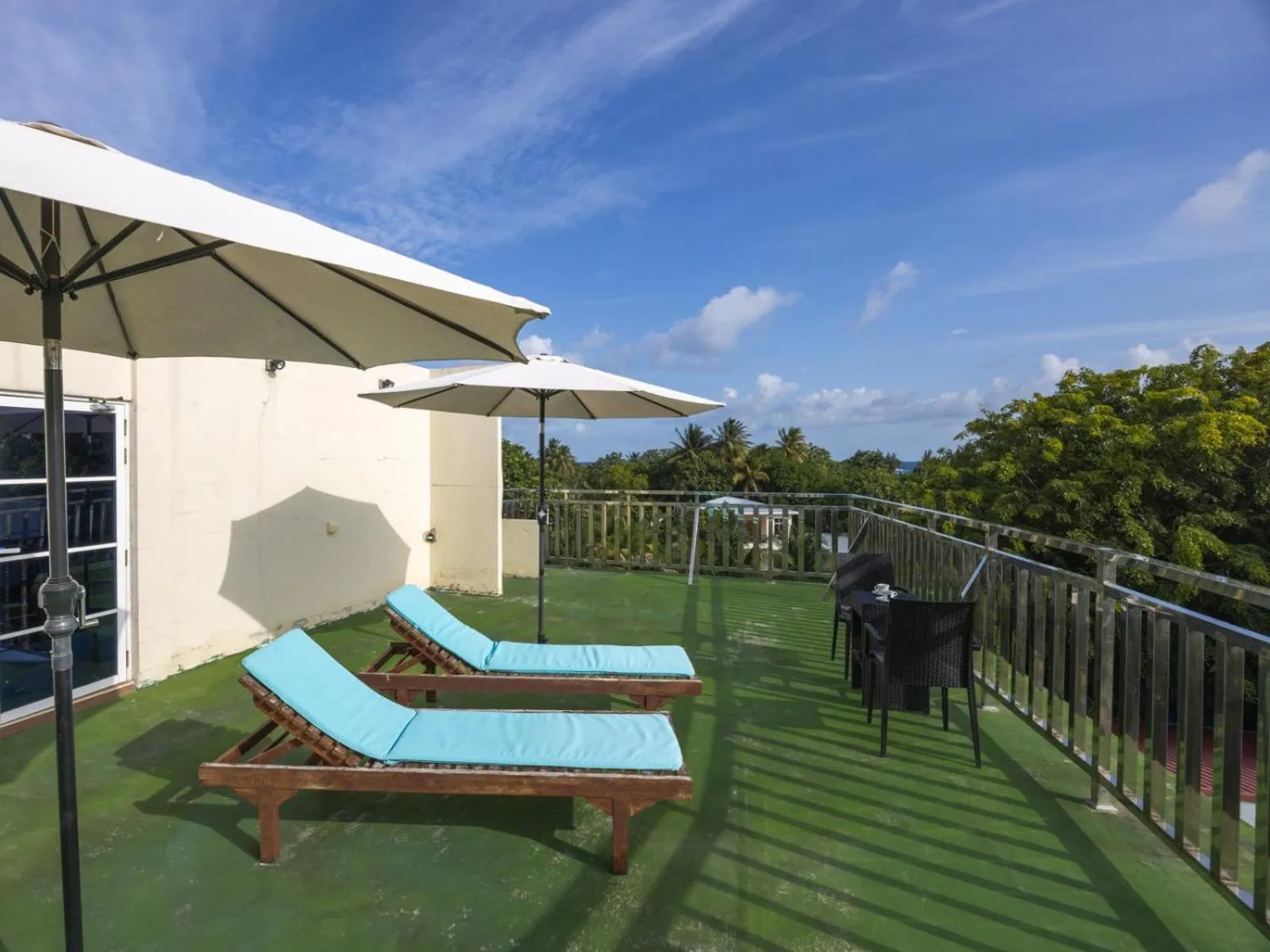 Balcony/Terrace in Maaniya Palace