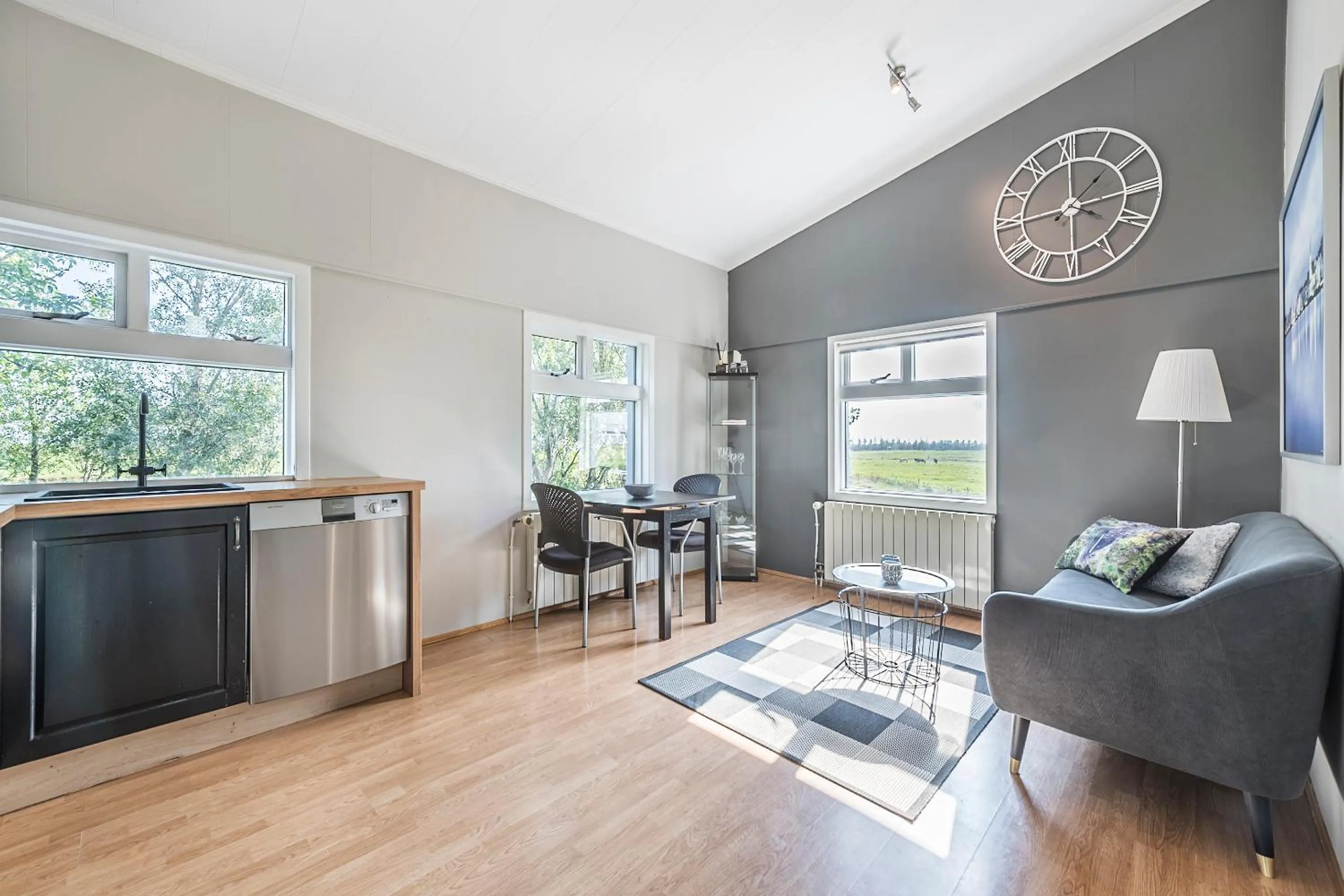 Living room in Elding Apartments