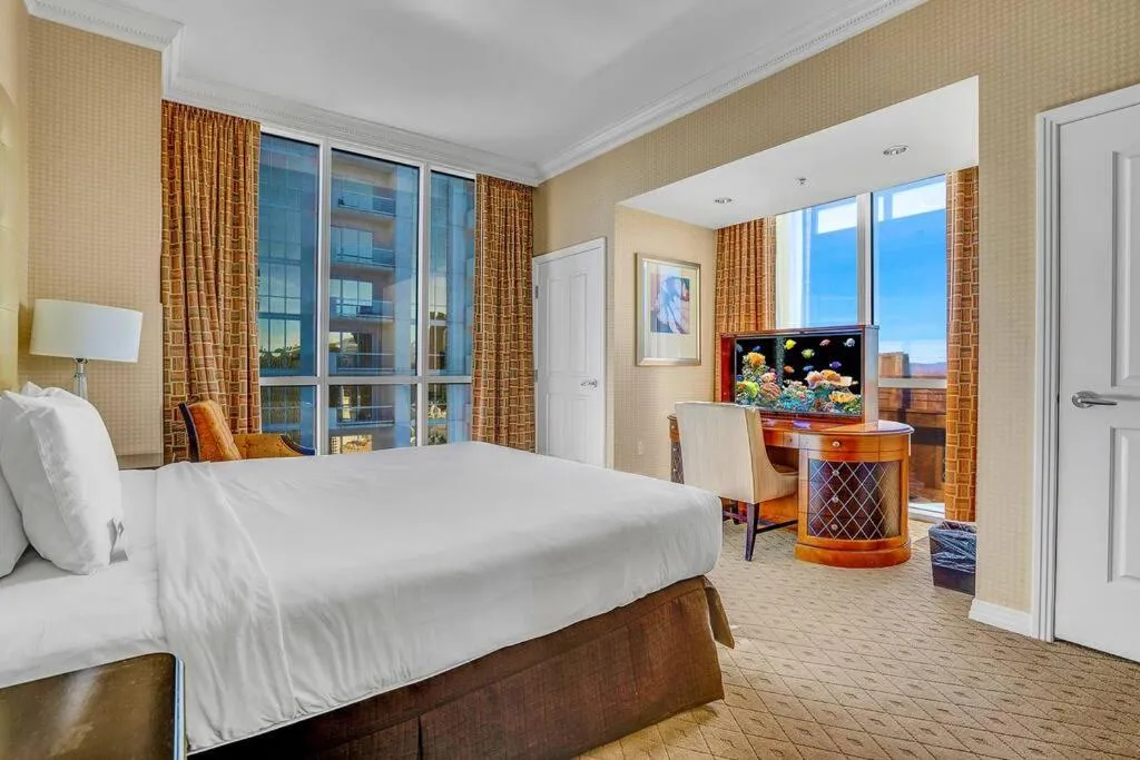 Bed in Experience Unparalleled Luxury at The Sinatra