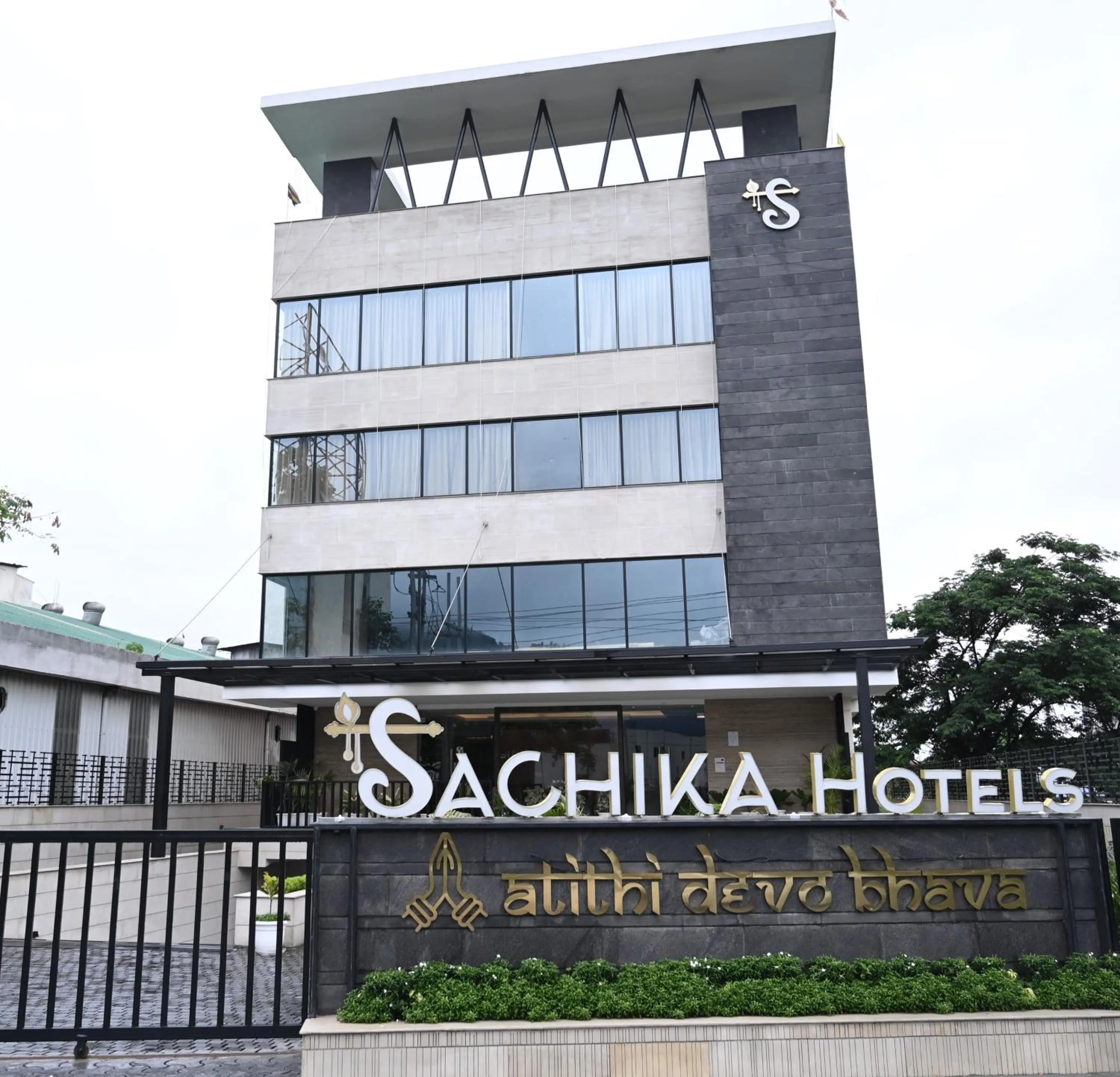 Property building in Sachika Hotels, Guwahati