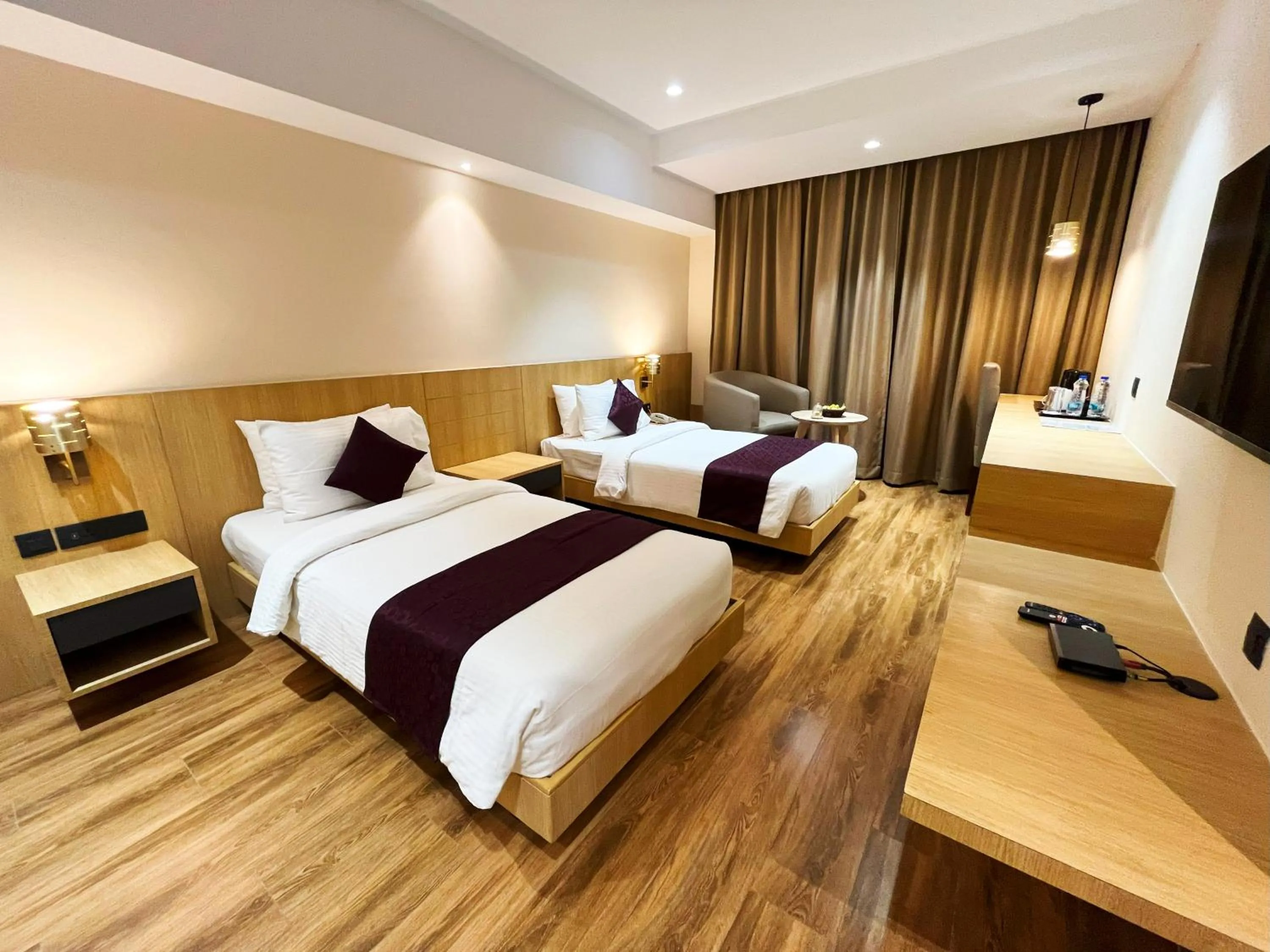 Bed in Sachika Hotels, Guwahati