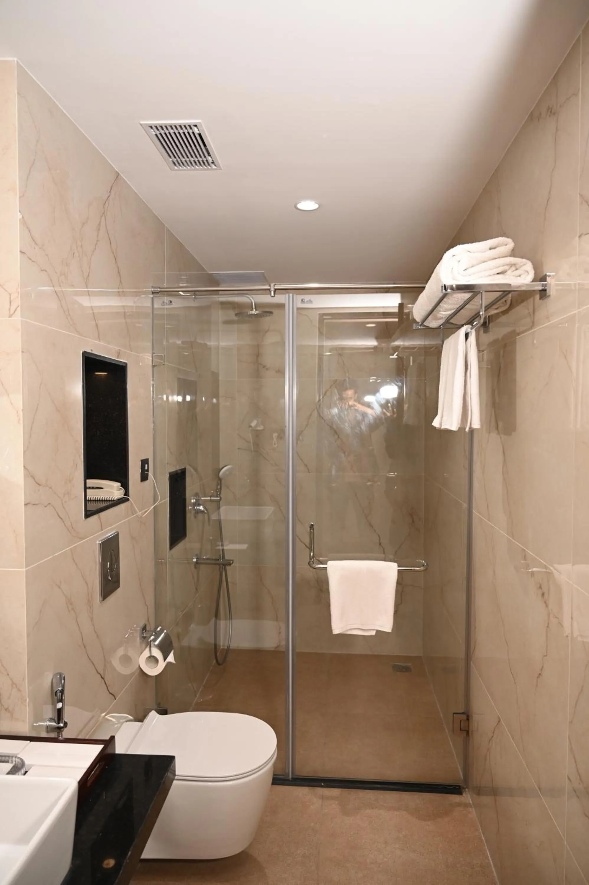 Bathroom in Sachika Hotels, Guwahati