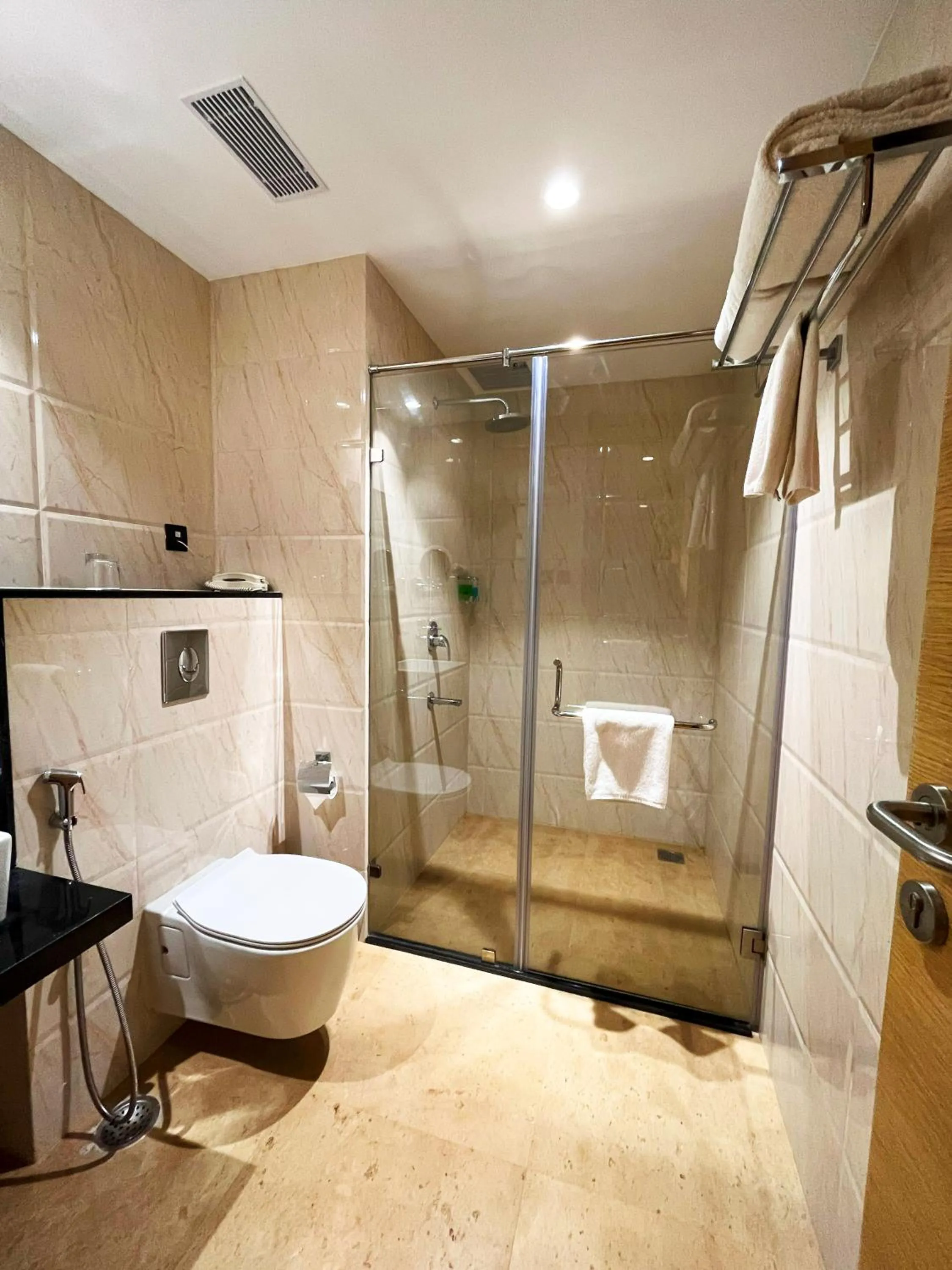 Bathroom in Sachika Hotels, Guwahati