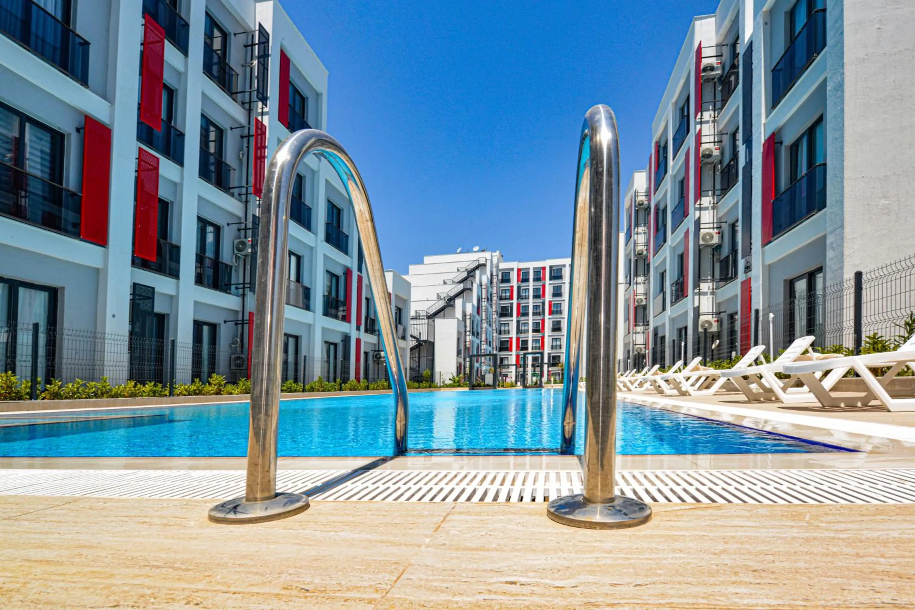 Pool view in C Suites Antalia Airport