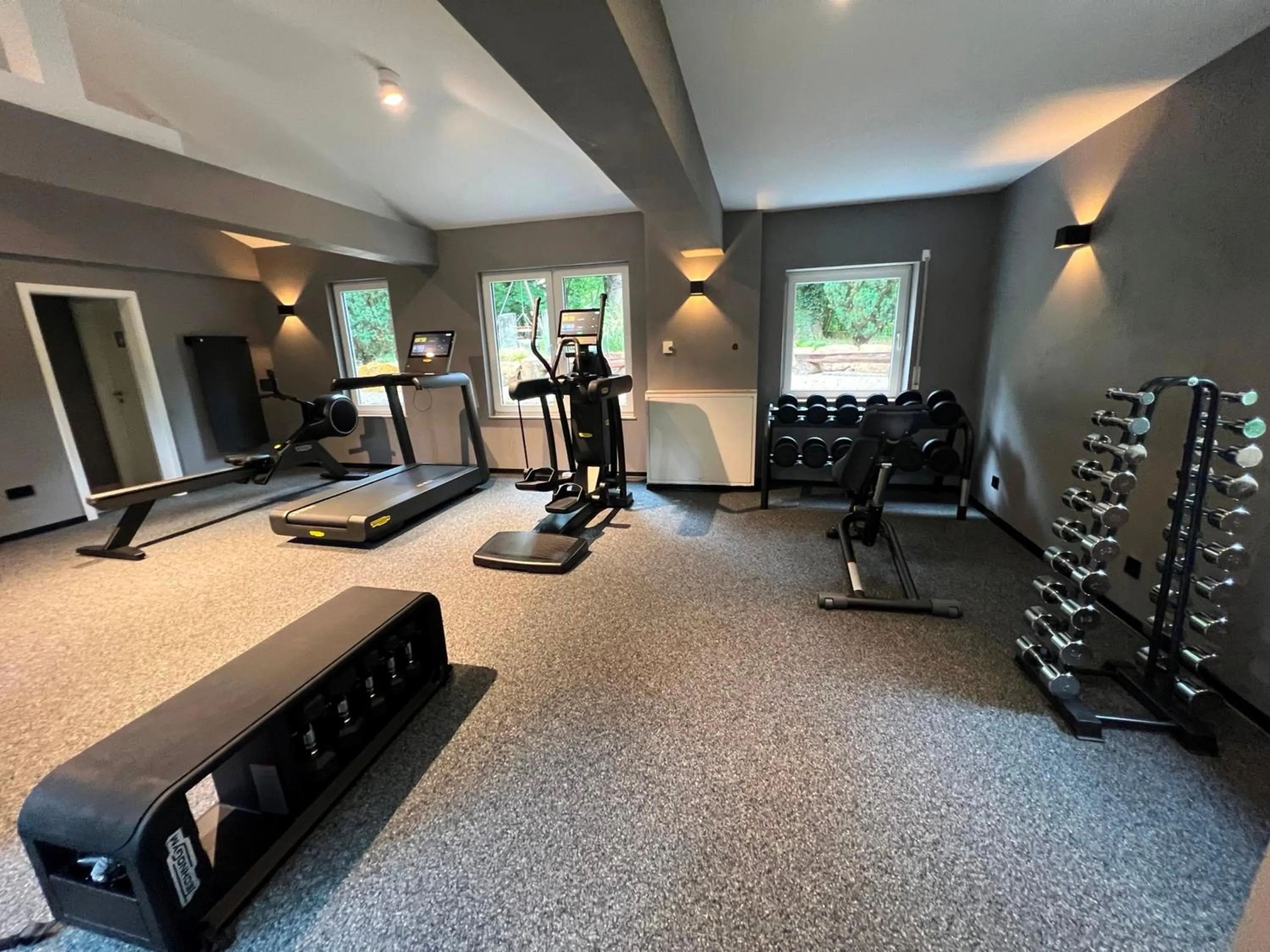 Fitness centre/facilities in Relais & Châteaux Hotel Burg Schwarzenstein