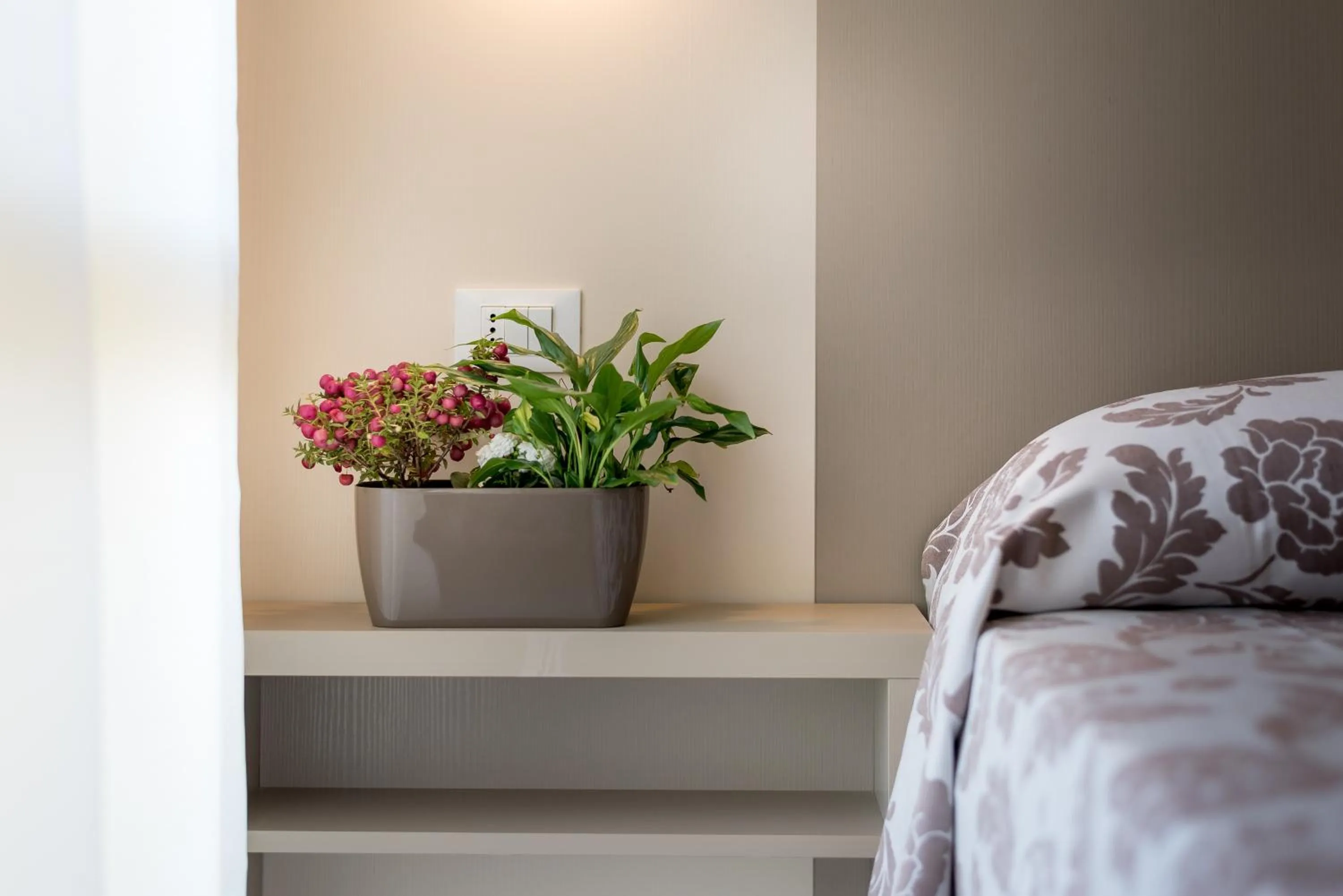 Bed in Hotel Vallechiara