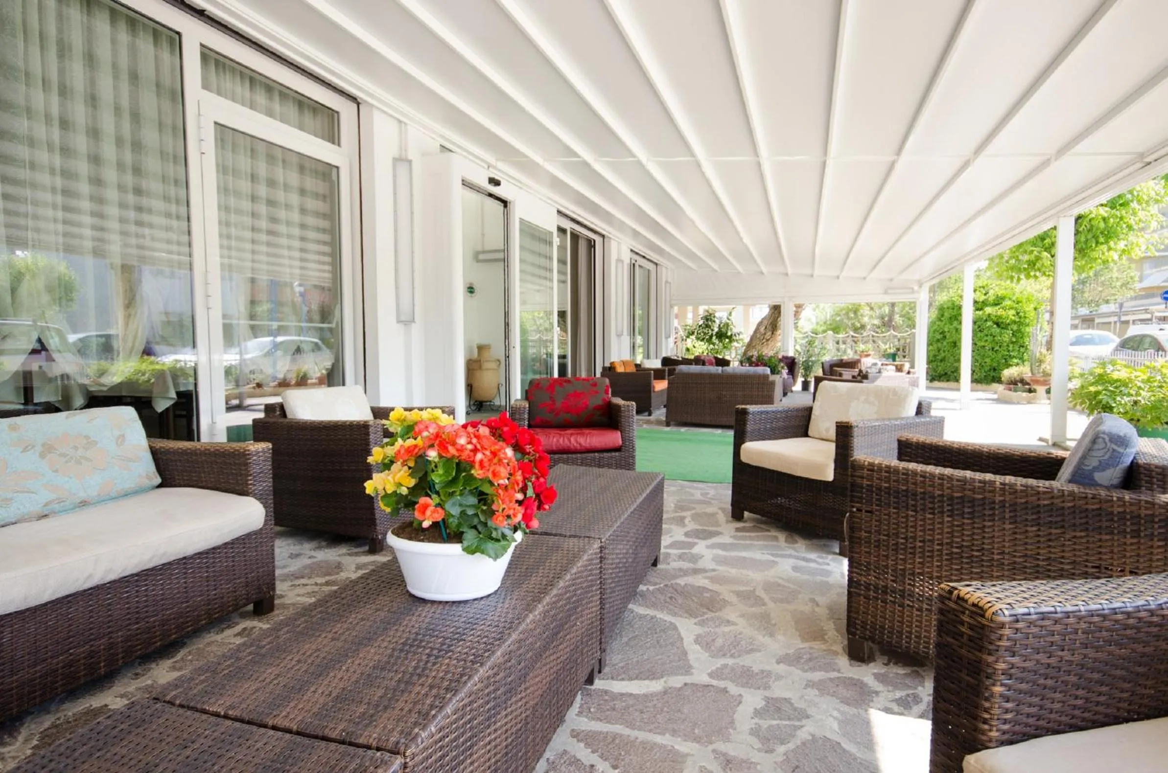 Garden in Hotel Vallechiara