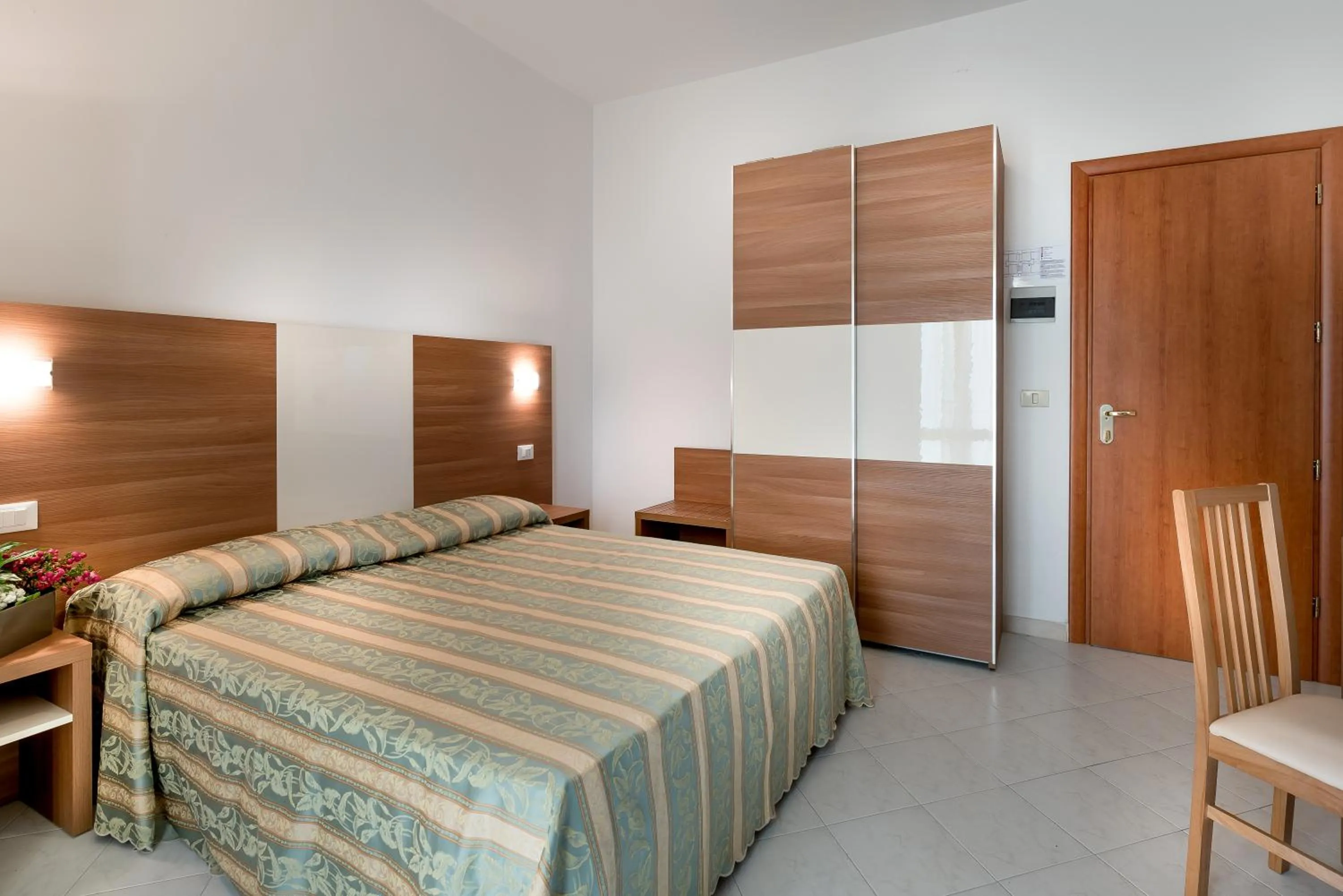 Bed in Hotel Vallechiara