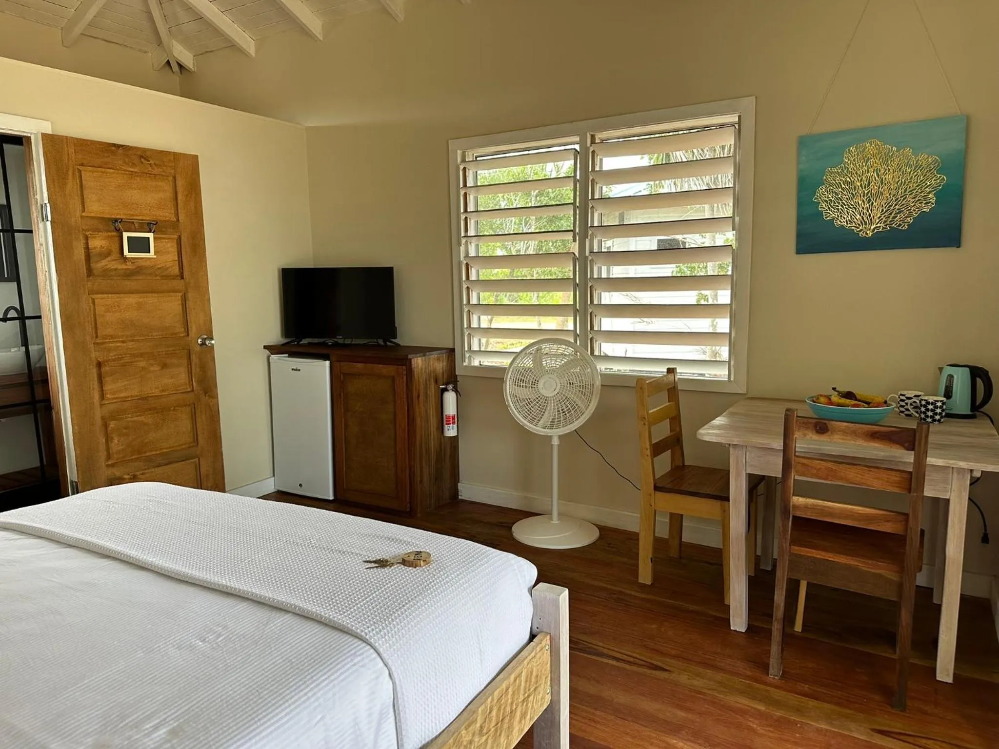 Bed in Belizima Eco Resort