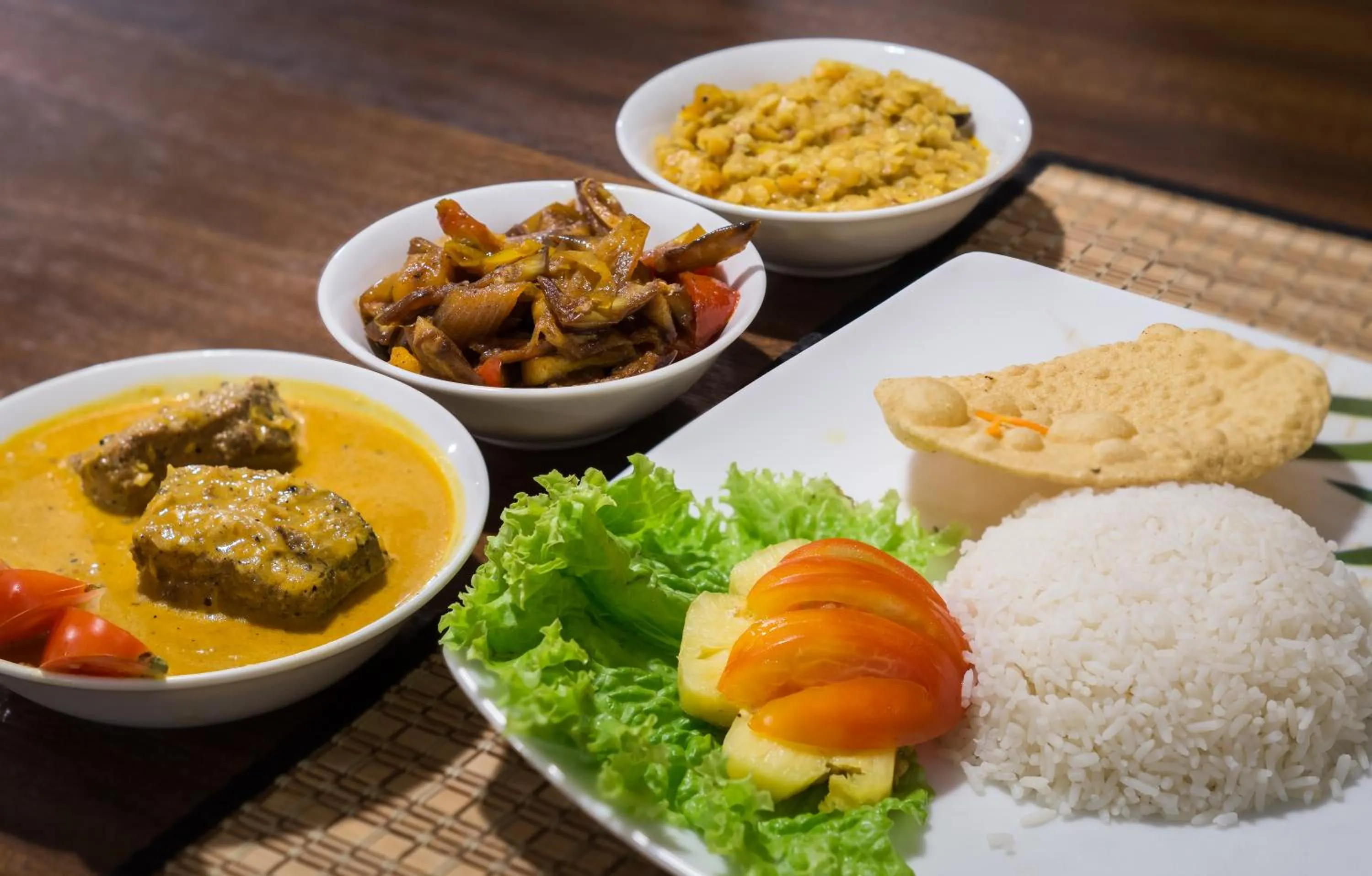 Food close-up in Rockside Cabanas Hotel