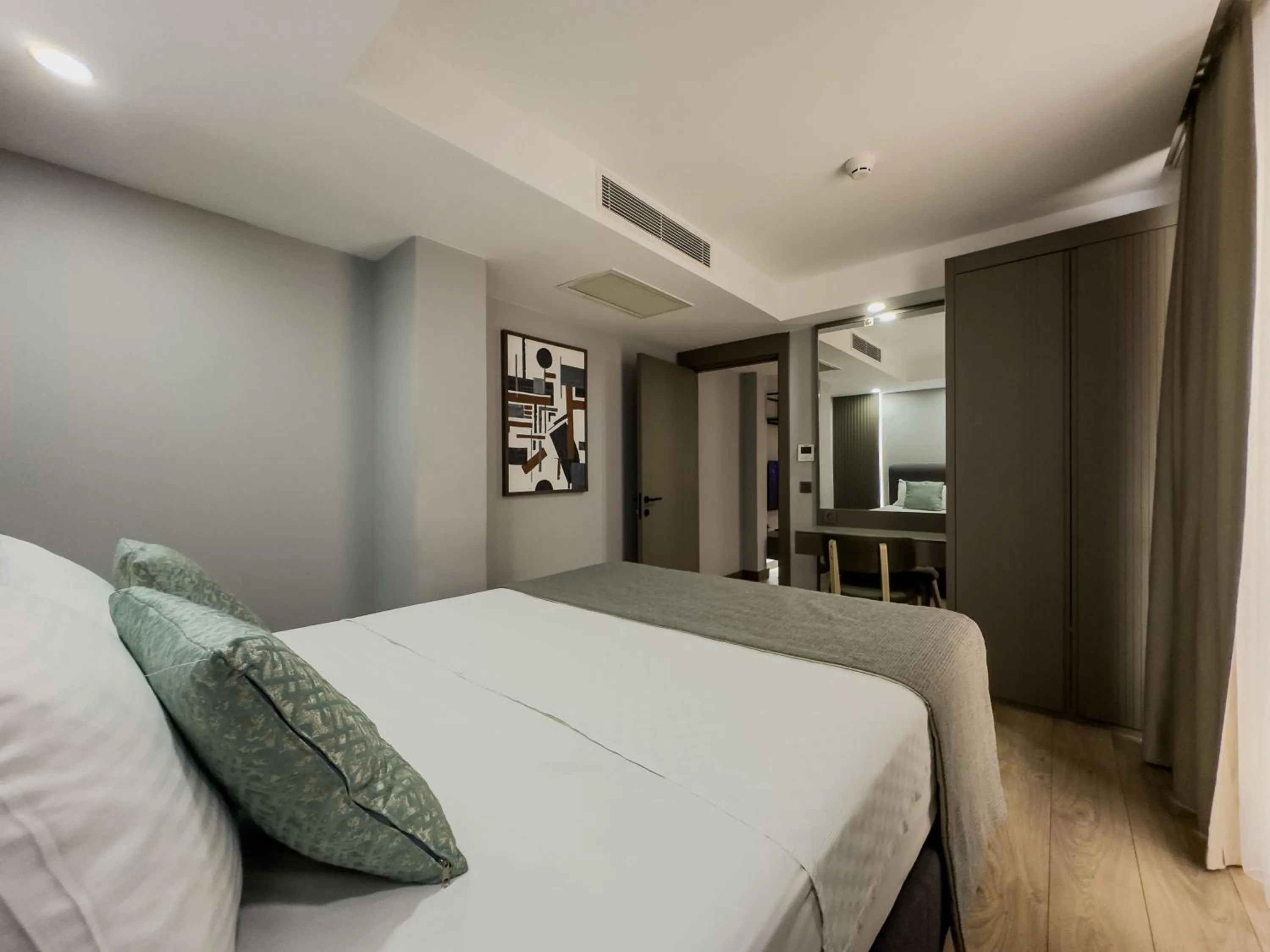 Bed in Leaf River Suites