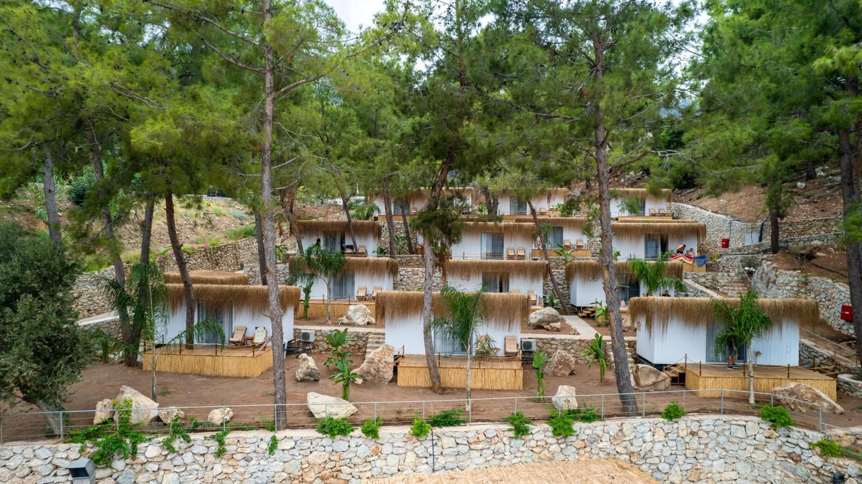 Bird's eye view in Z-Villas Beach Hotel