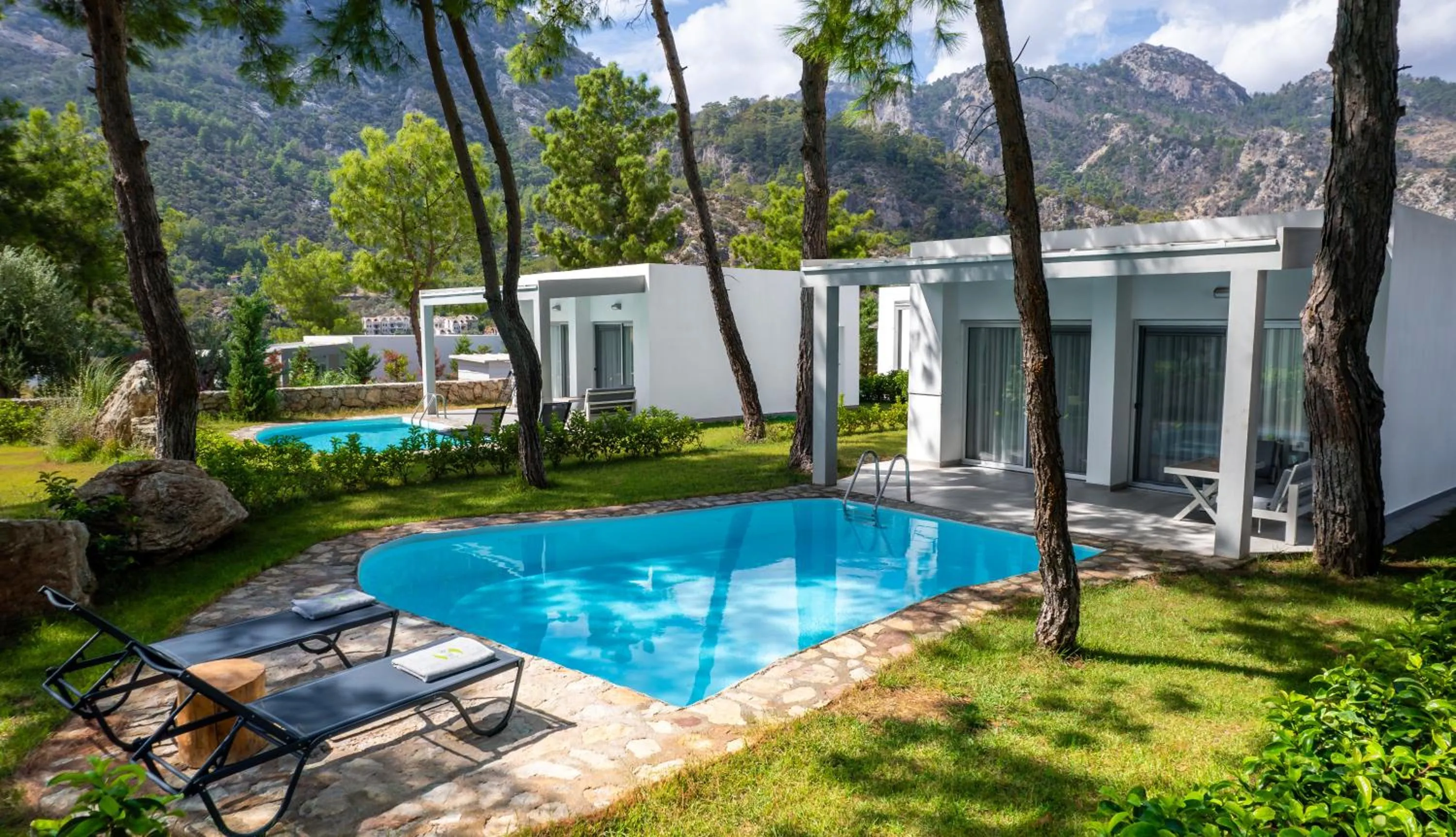Patio in Z-Villas Beach Hotel