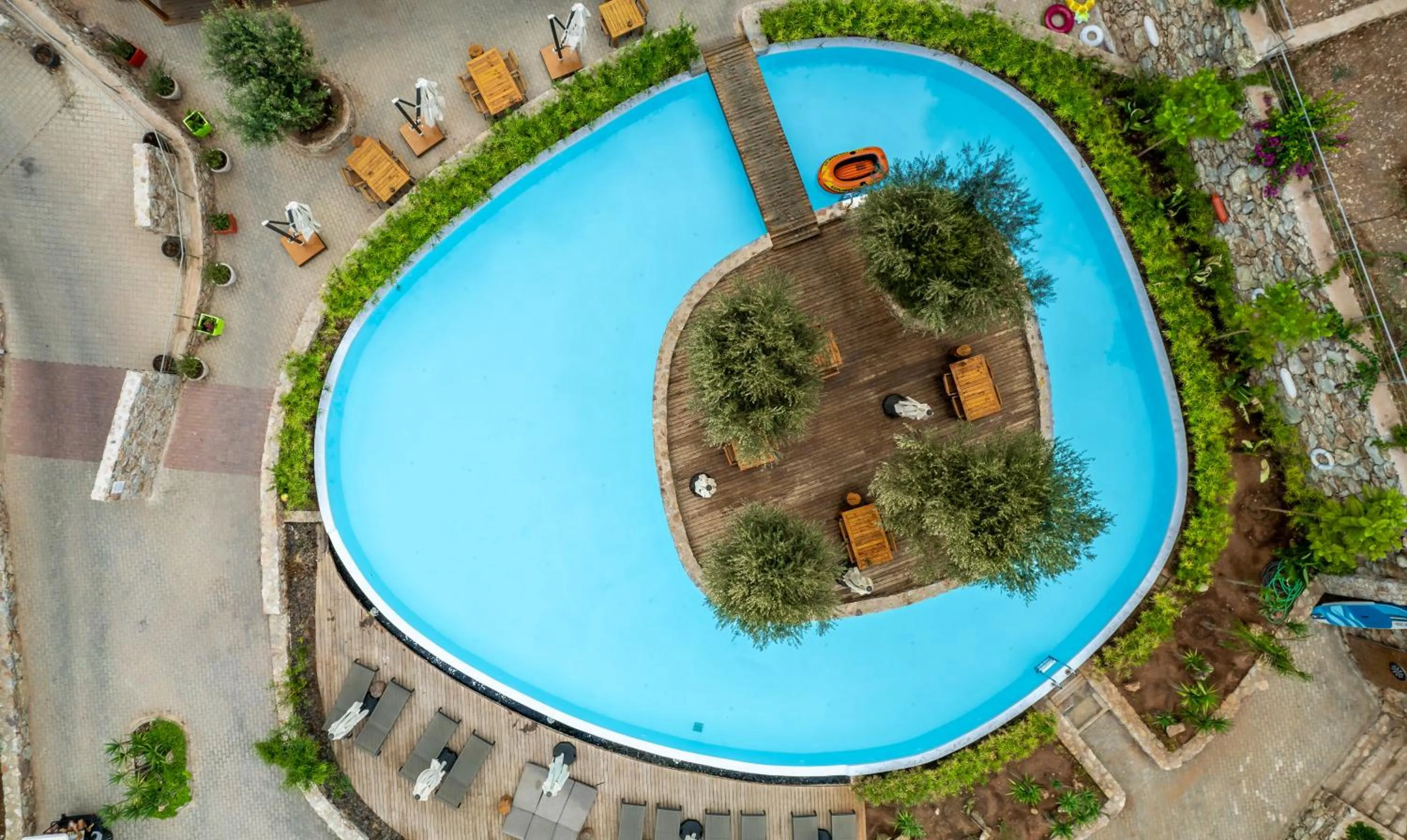 Bird's eye view in Z-Villas Beach Hotel