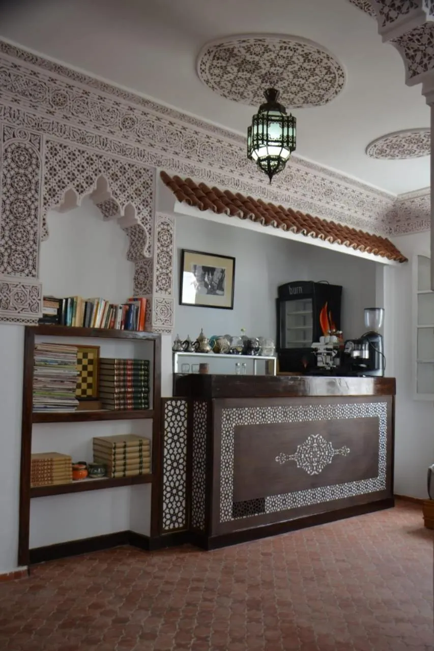 Kitchen or kitchenette in Hotel Marrakech
