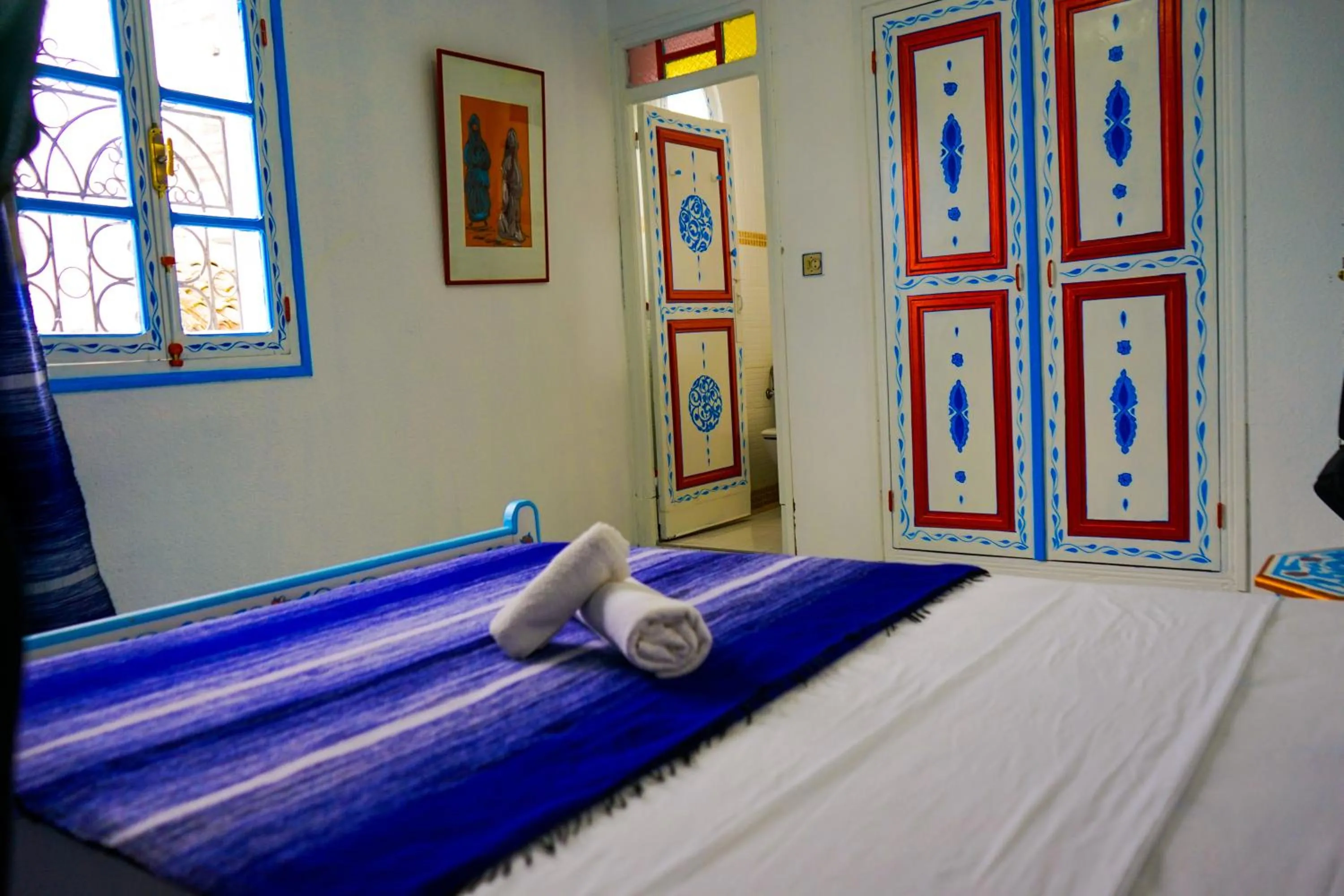 Bedroom, Bed in Hotel Marrakech