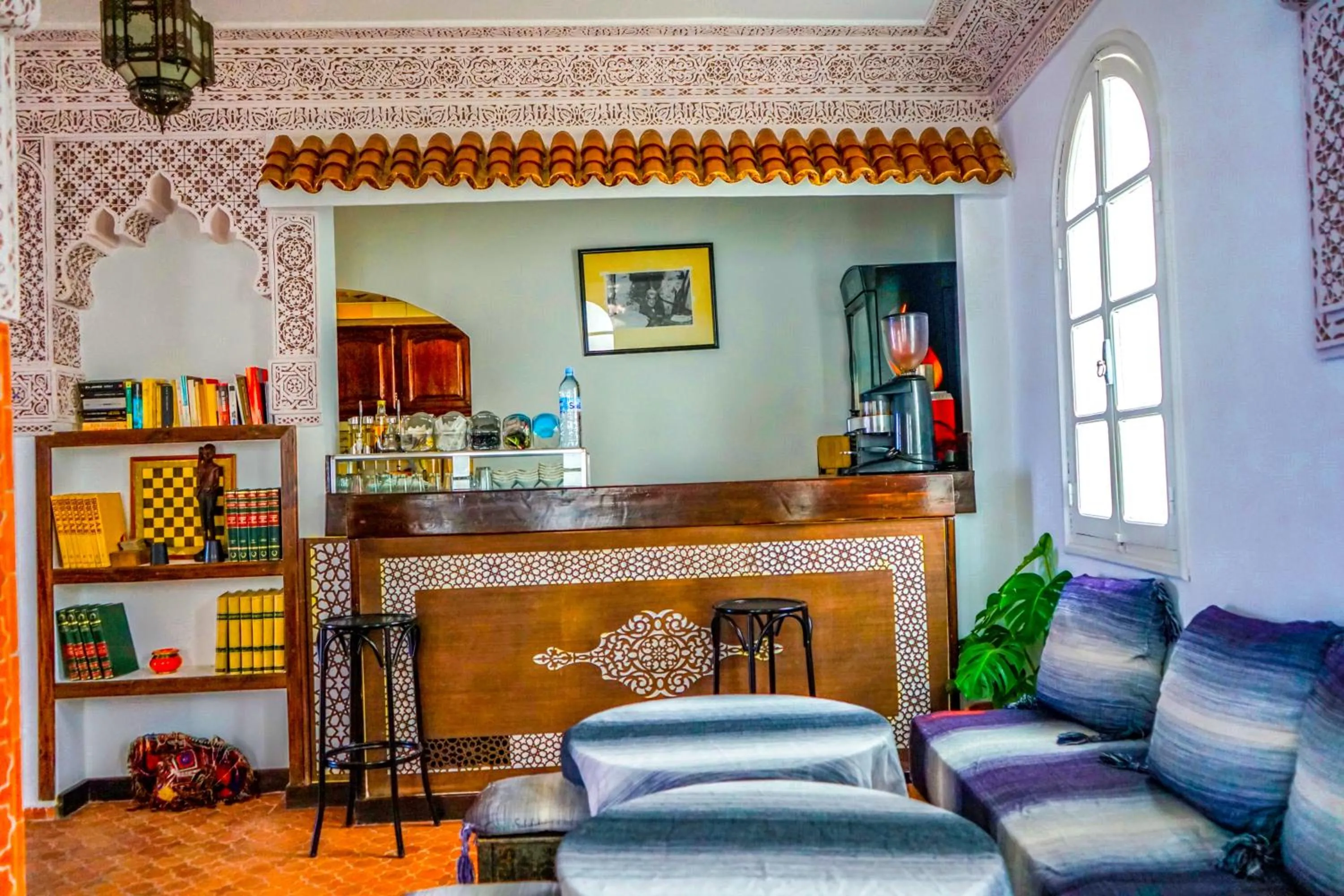 Kitchen or kitchenette in Hotel Marrakech