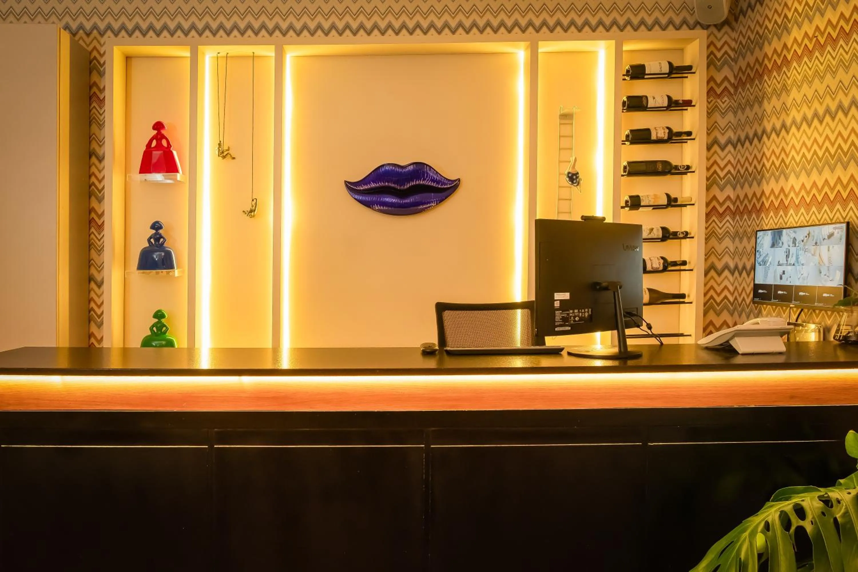 Property building in Blu Hotel Boutique