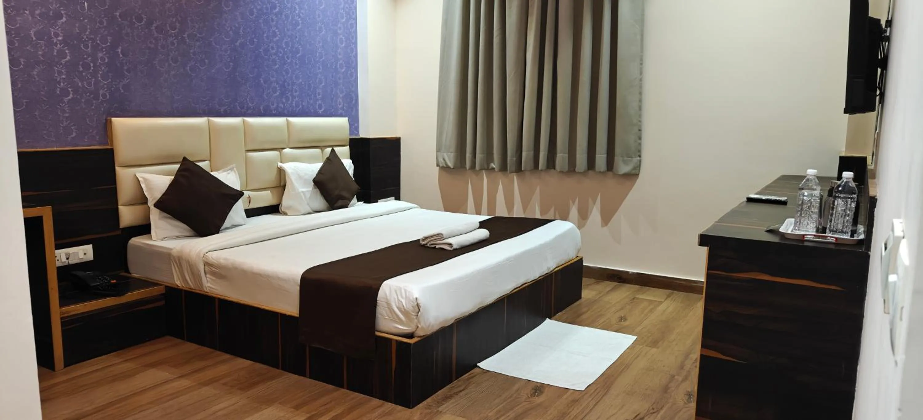 Bedroom, Bed in Hotel Karma Inn Near Akshay Patra Jagatpura