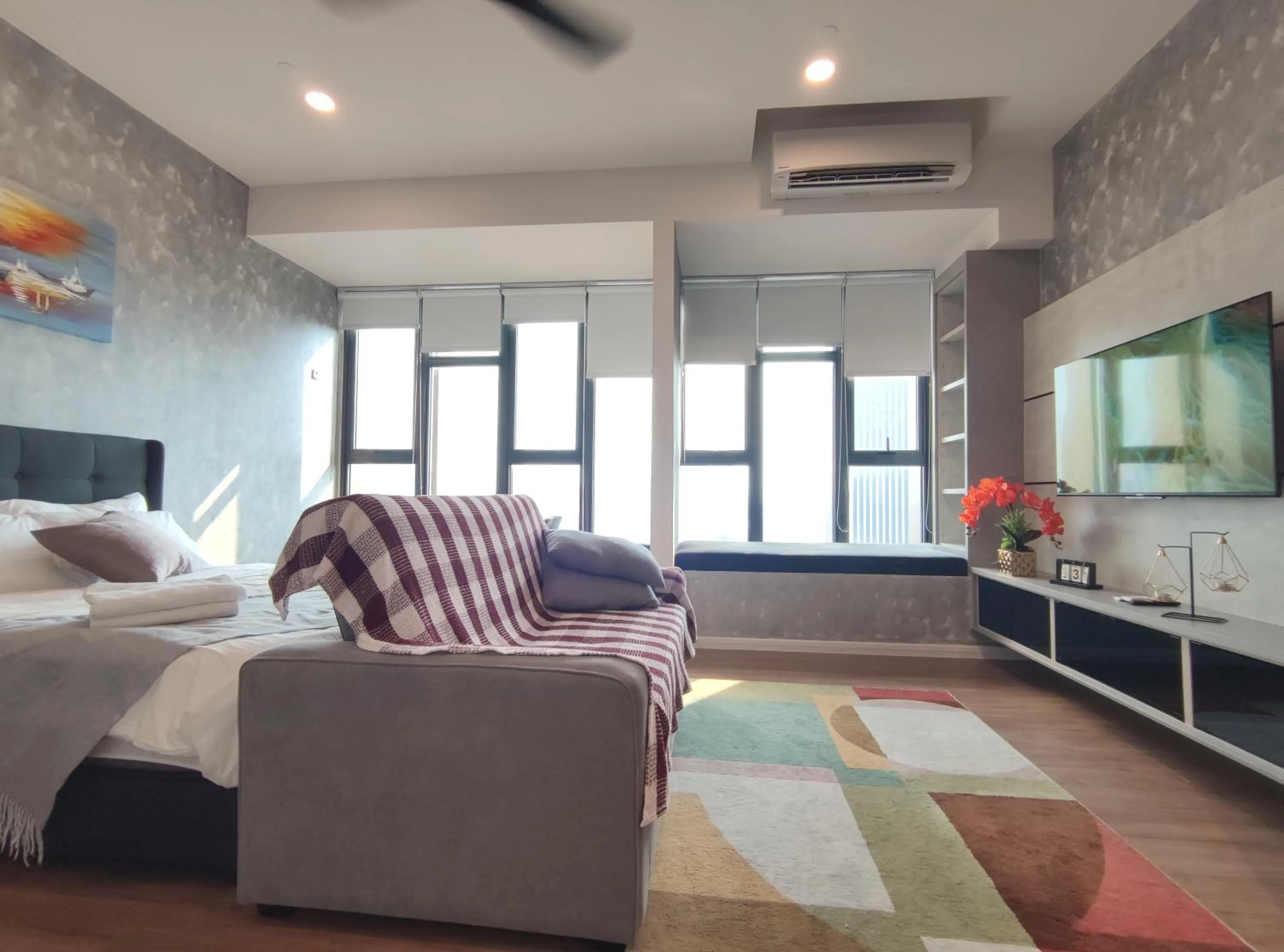 Bed in Ceylonz Suite, Bukit Bintang by MK HOME